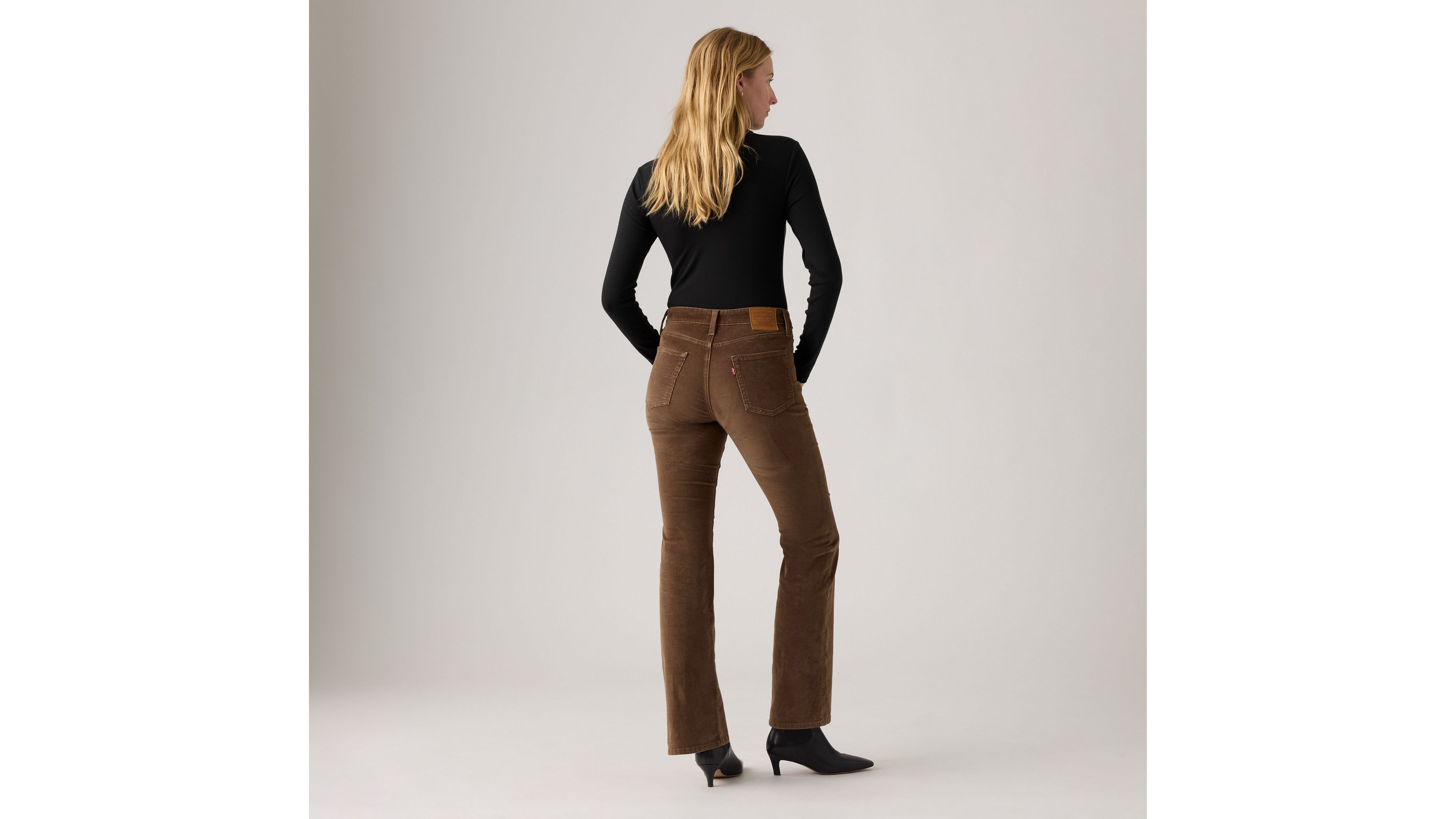 726 High-Rise Flare Corduroy Women's Pants 3
