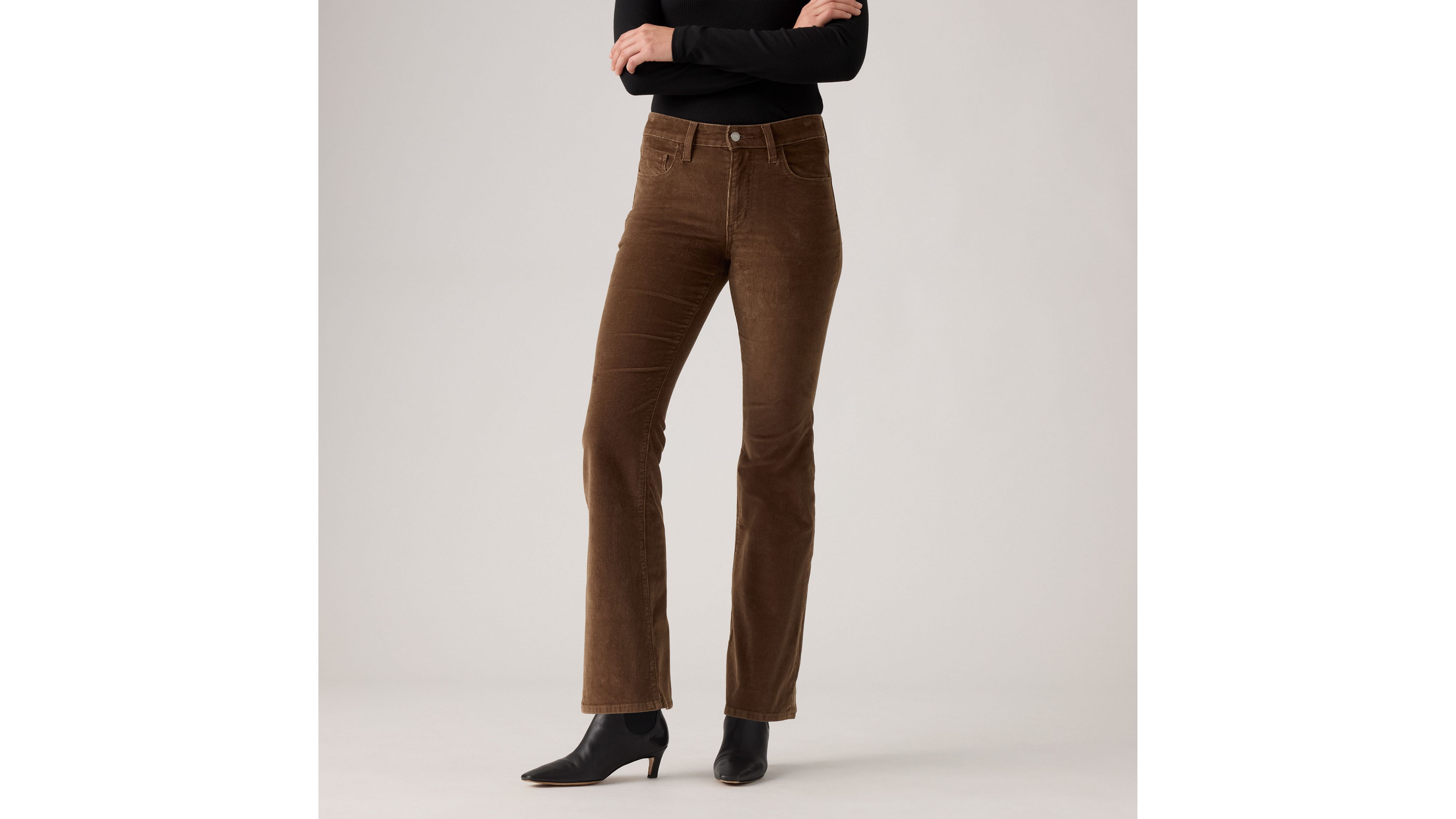 726 High-Rise Flare Corduroy Women's Pants