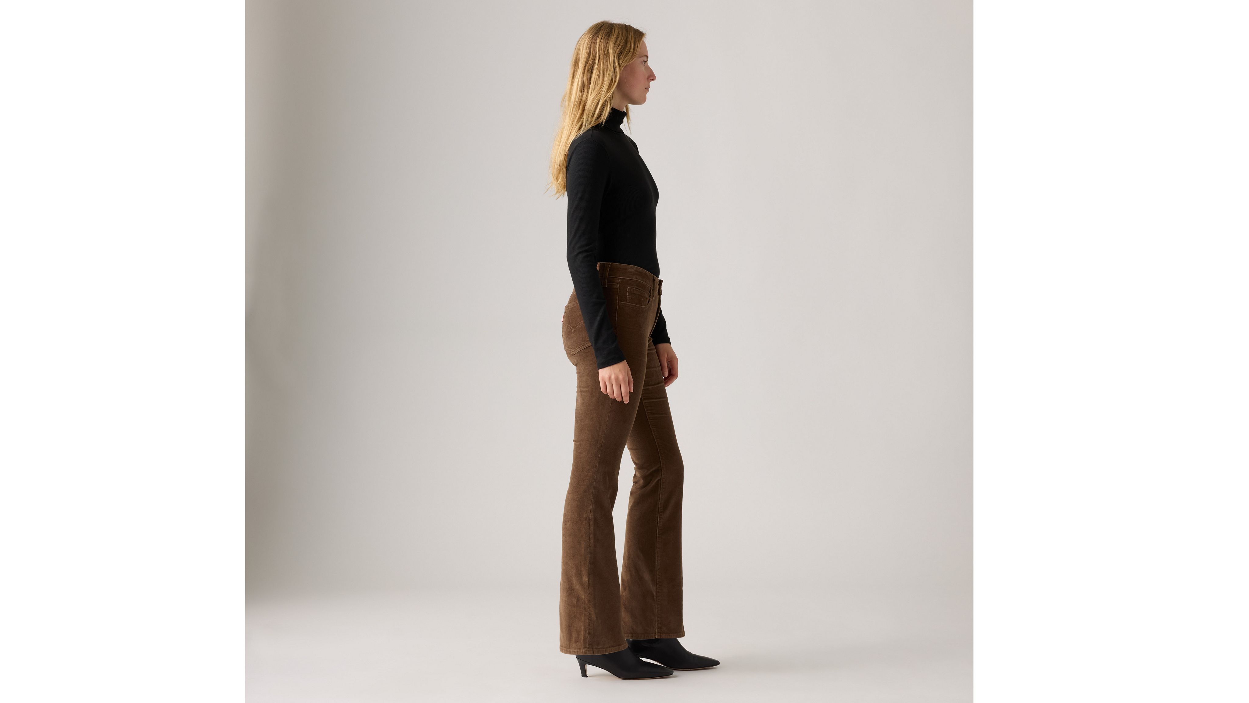 726 High-Rise Flare Corduroy Women's Pants 4