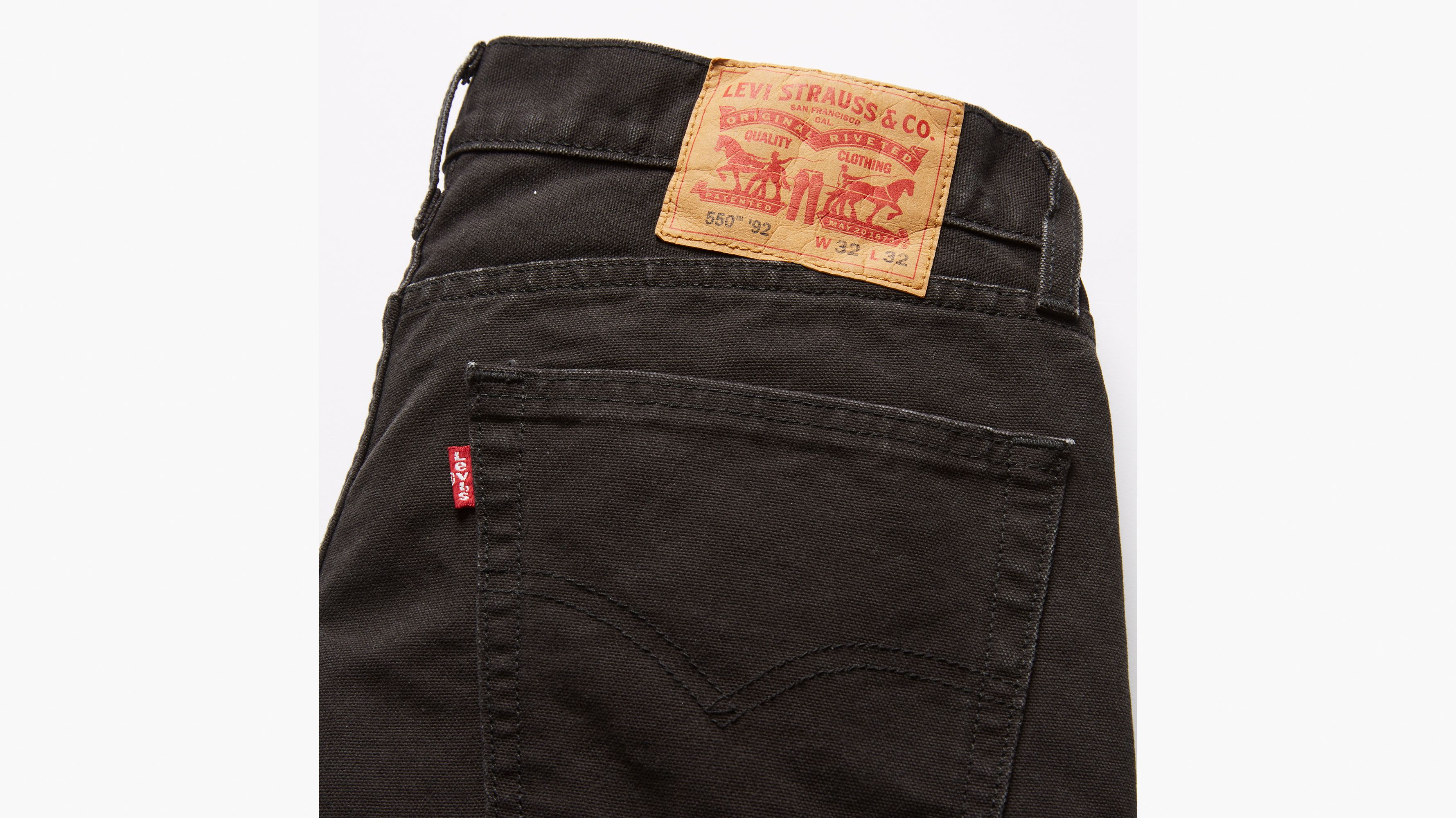 550™ '92 Relaxed Taper Fit Men's Jeans - Black | Levi's® US