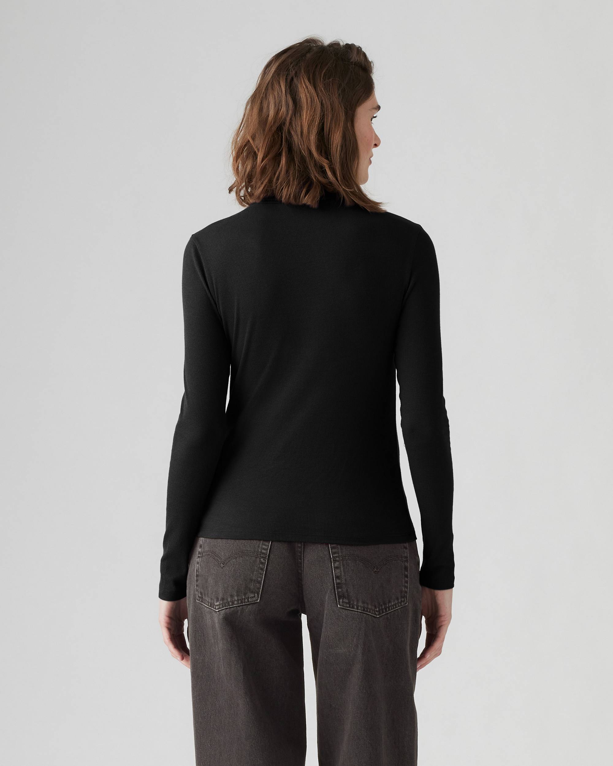 Moon Rib Turtleneck - Black | Levi's® US Moon Rib Turtleneck - Black | Levi's® US