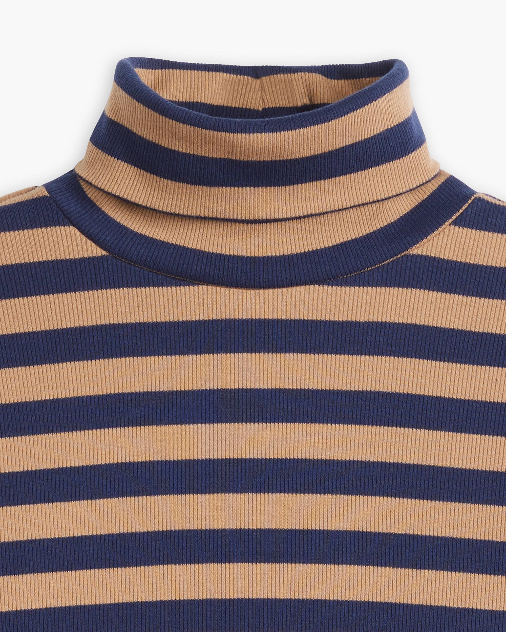 Moon Rib Turtleneck - Brown | Levi's® US Moon Rib Turtleneck - Brown | Levi's® US