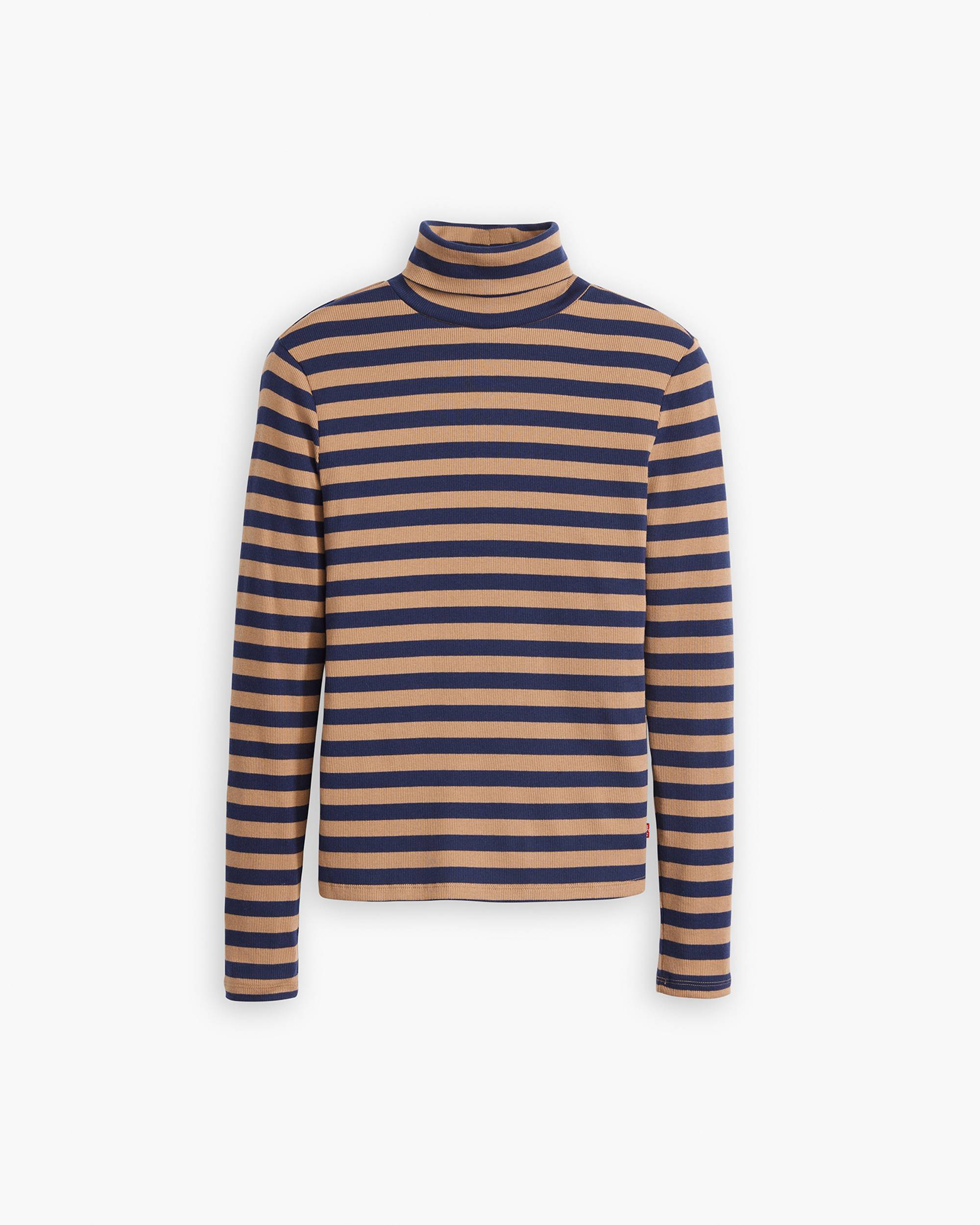 Moon Rib Turtleneck - Brown | Levi's® US Moon Rib Turtleneck - Brown | Levi's® US