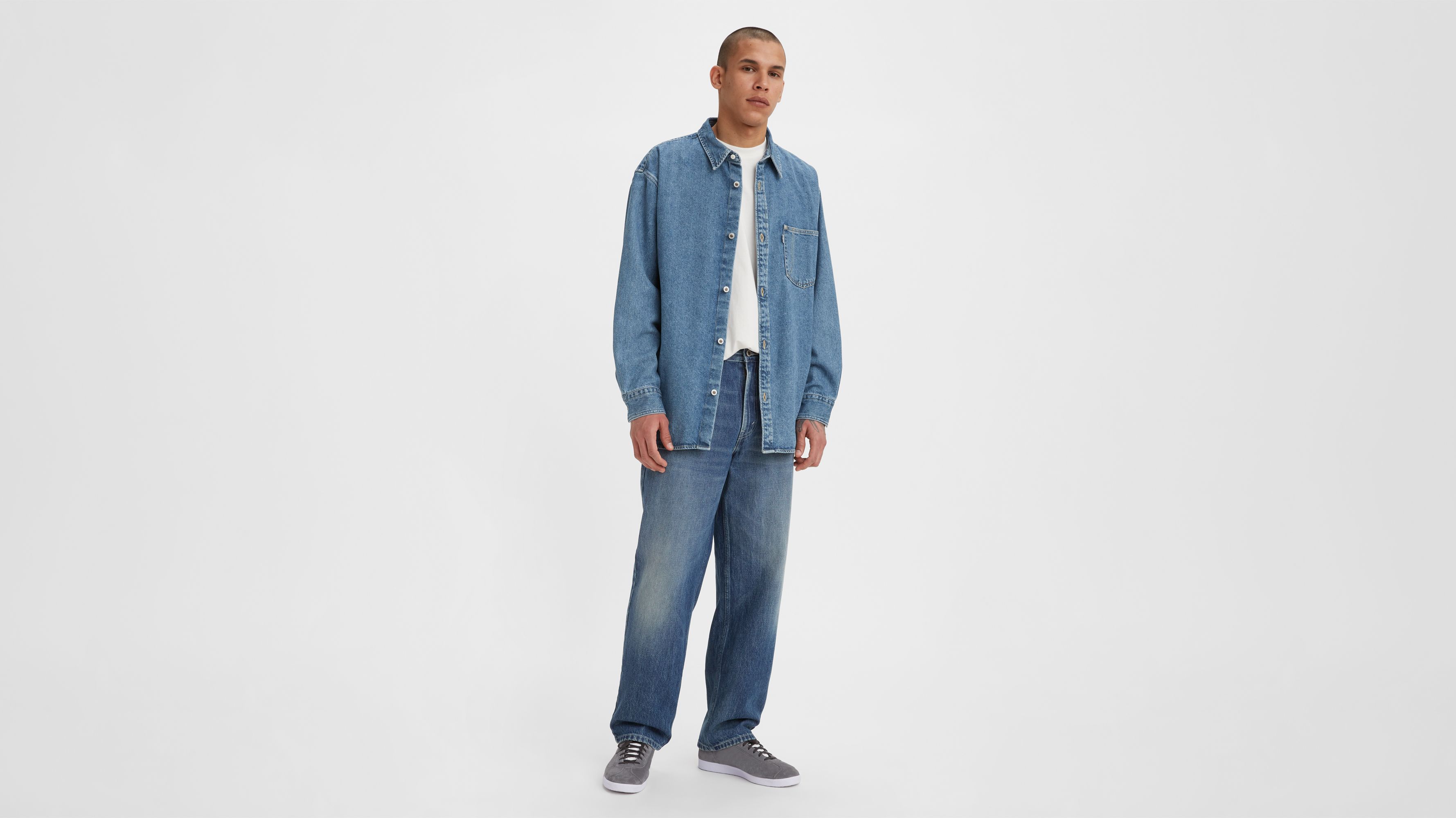 Silvertab™ Loose Men's Jeans - Dark Wash | Levi's® US