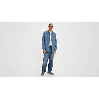 Silvertab™ Loose Men's Jeans - Dark Wash | Levi's® US