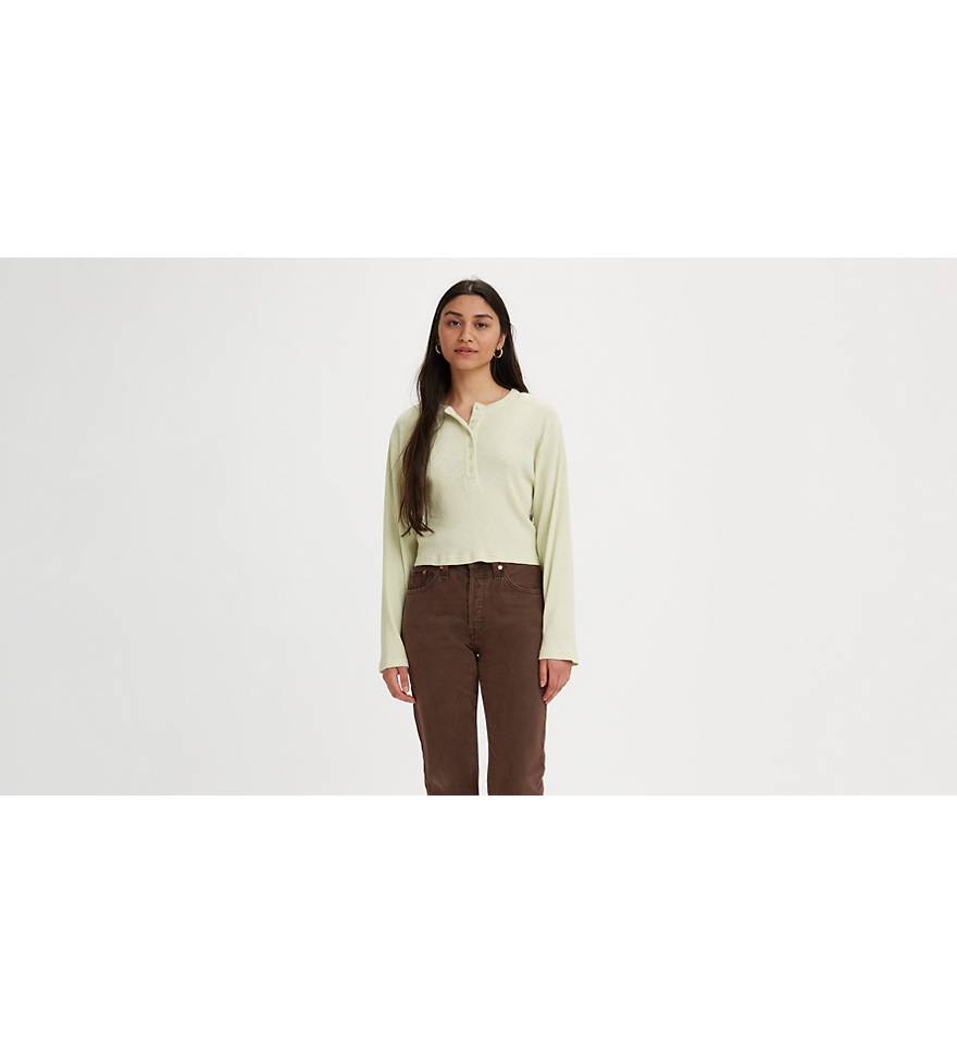 Sunbloom Henley Shirt - Green | Levi's® US