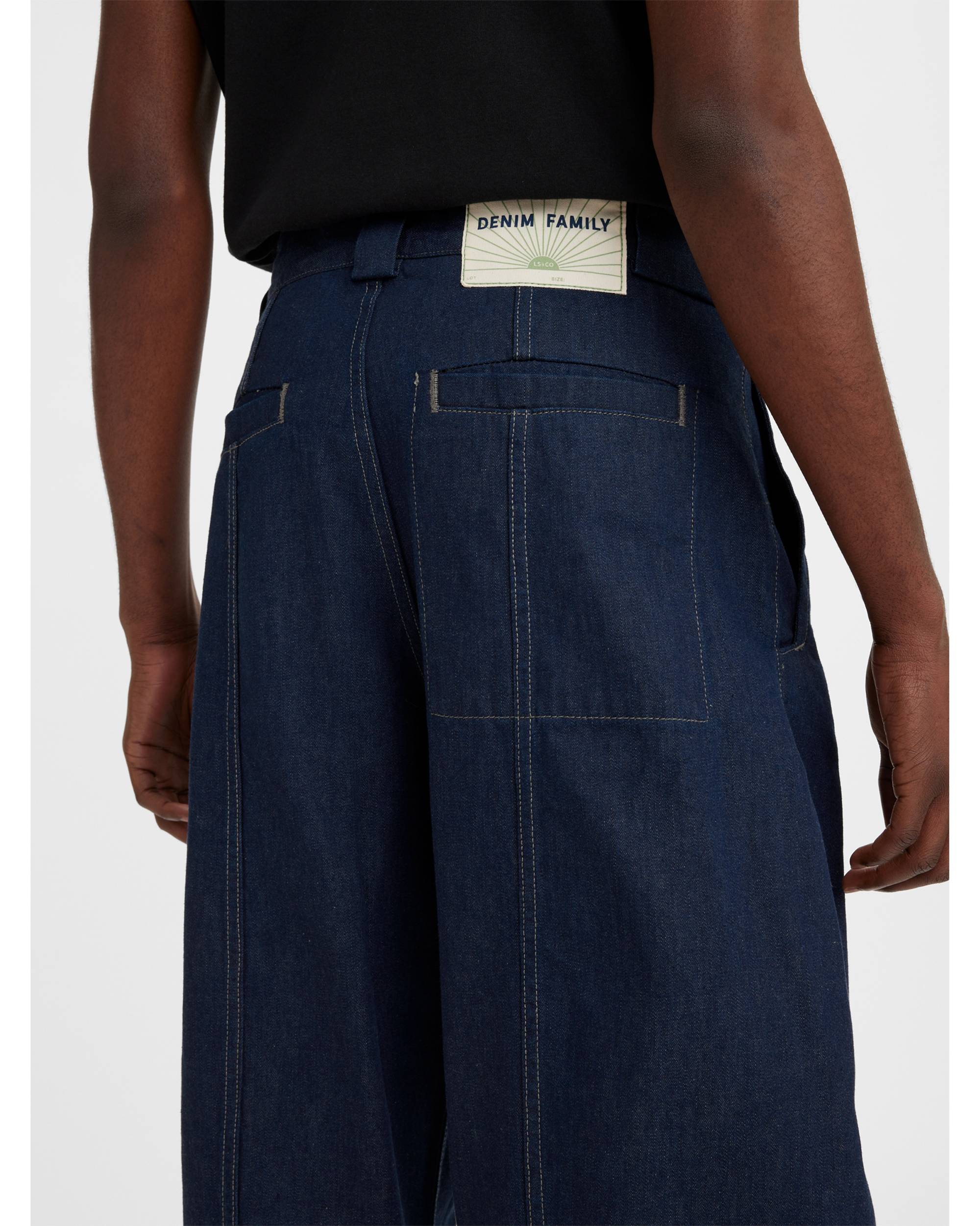 Denim Family Wide Trouser - Dark Wash | Levi's® US Denim Family Wide Trouser - Dark Wash | Levi's® US
