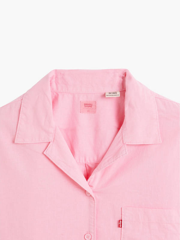 Ari Short Sleeve Resort Shirt (plus) - Pink | Levi's® DK