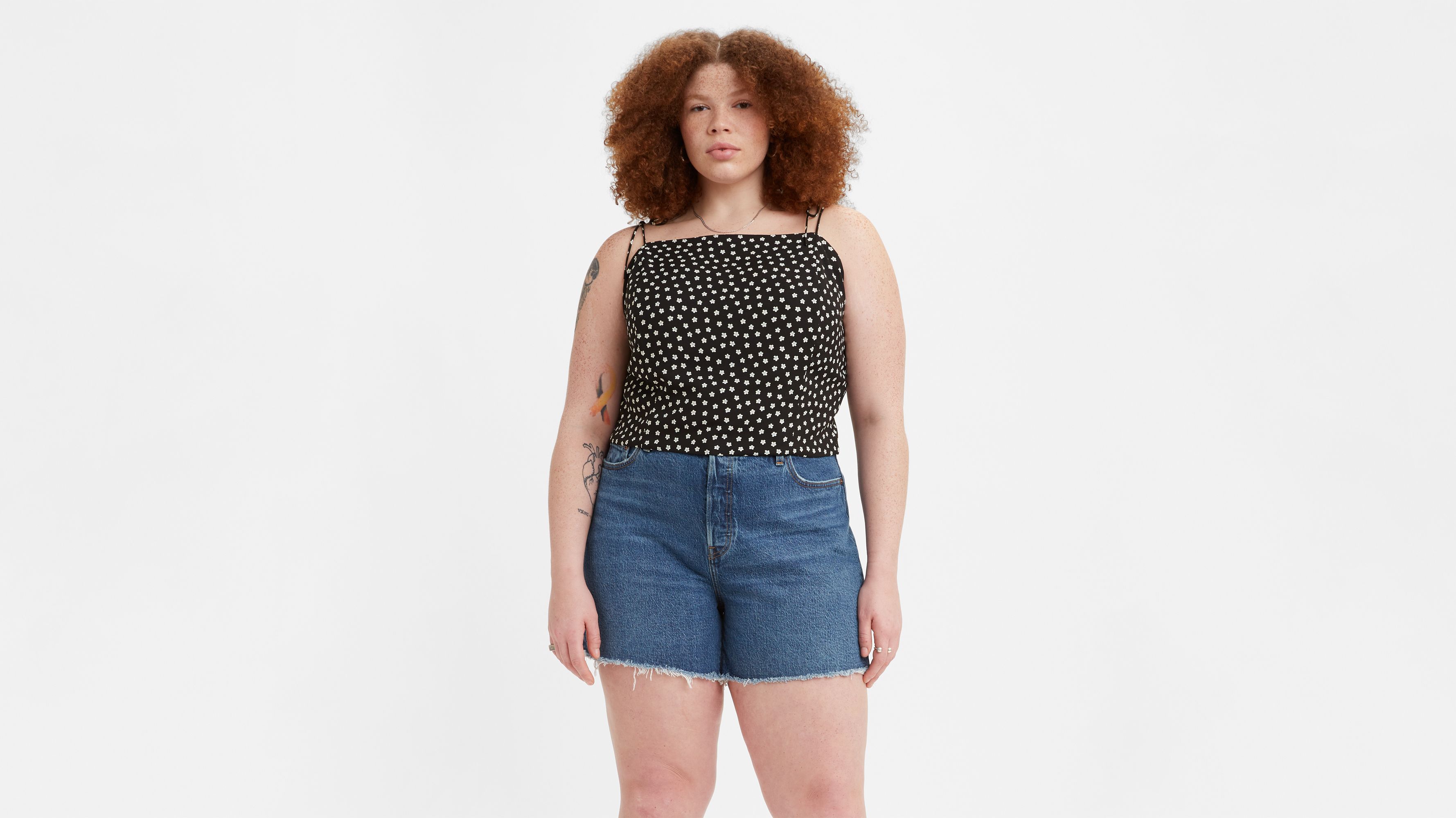 Levi's Deliah Smocked Cami (plus Size)