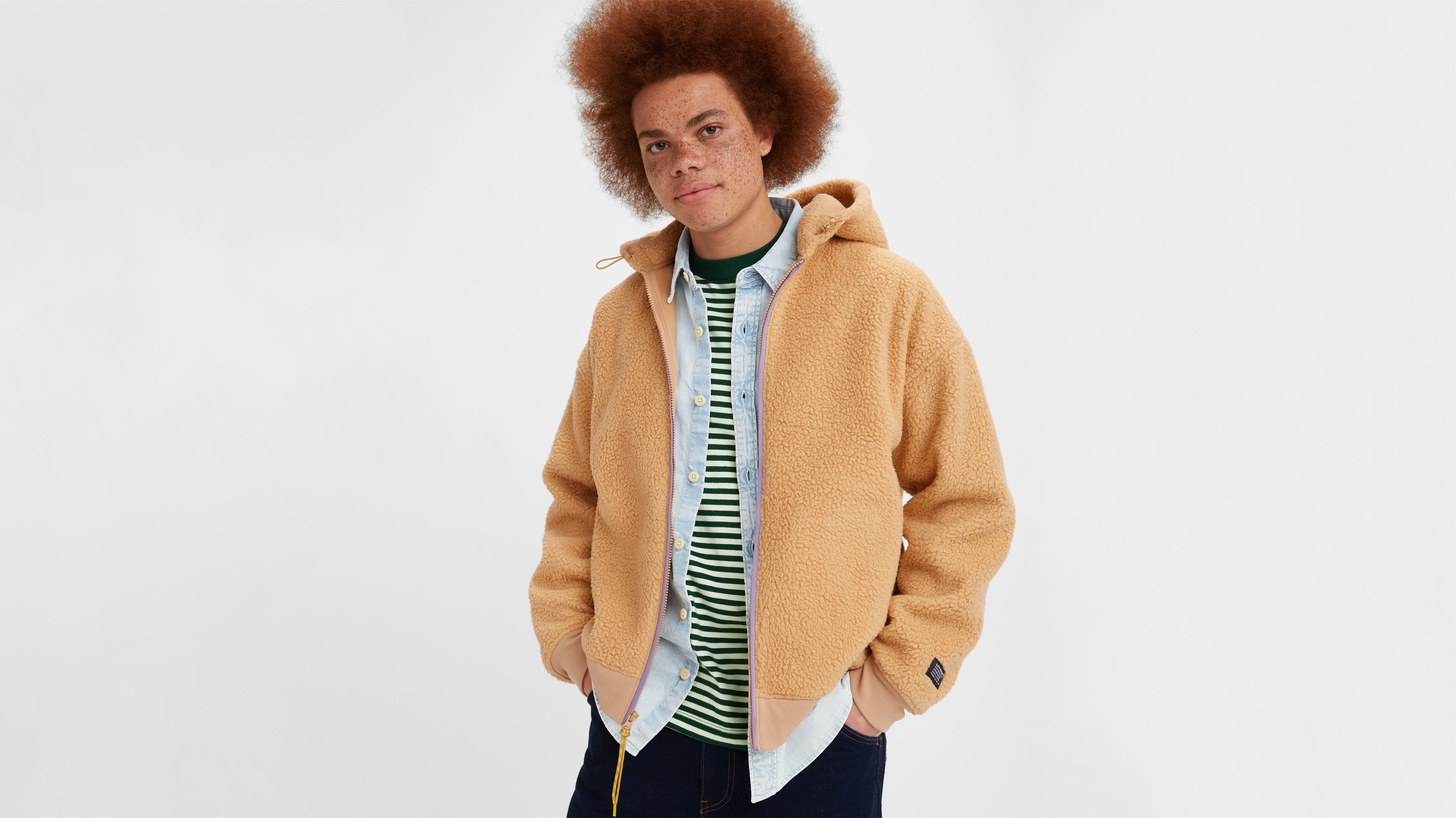 Levis cheap sherpa hoodie