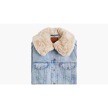Levi's Sherpa Fleece Jacket - Women's - Sesame XL