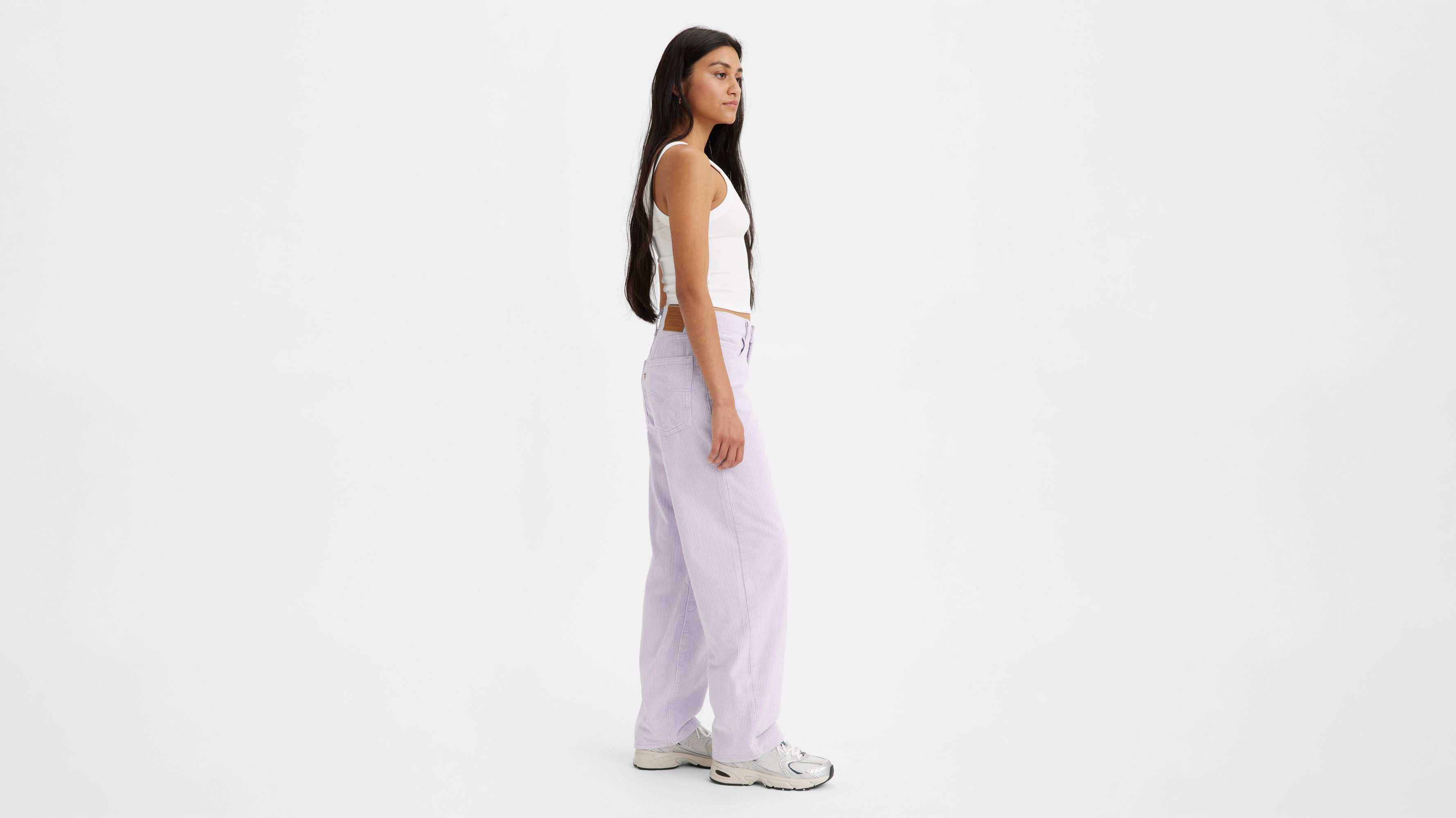 Baggy Dad Corduroy Women's Pants 3