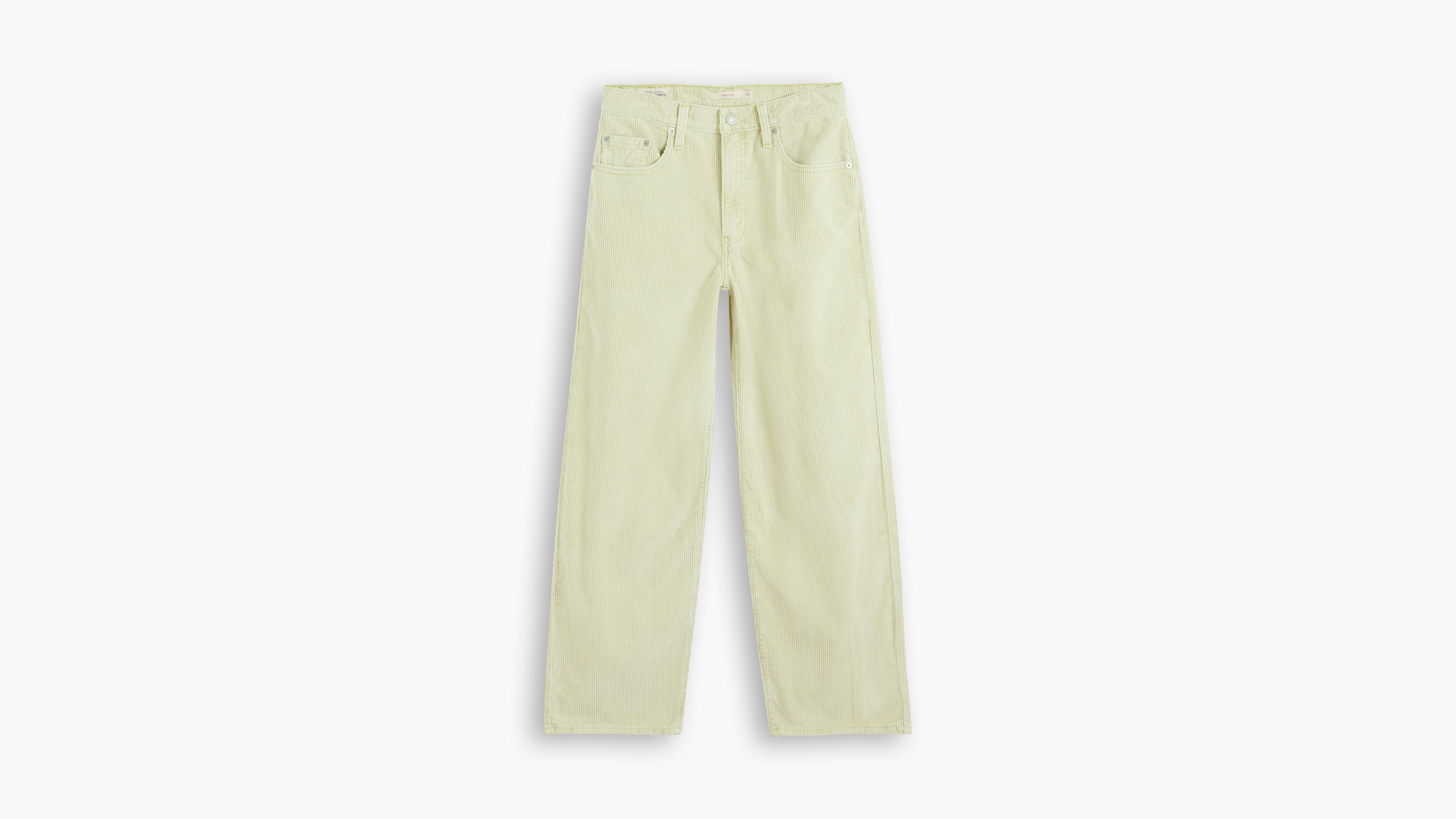Vintage 90s Free World Baggy Corduroy Pants Rave Skate Jnco
