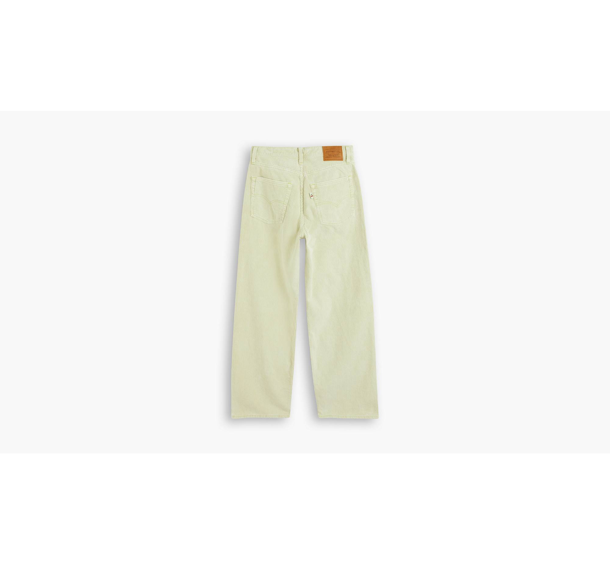 Baggy Dad Corduroy Women's Pants - Green | Levi's® US