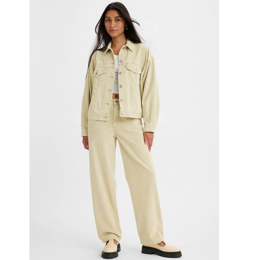 Baggy Dad Corduroy Women's Pants - Green | Levi's® US Baggy Dad Corduroy Women's Pants - Green | Levi's® US
