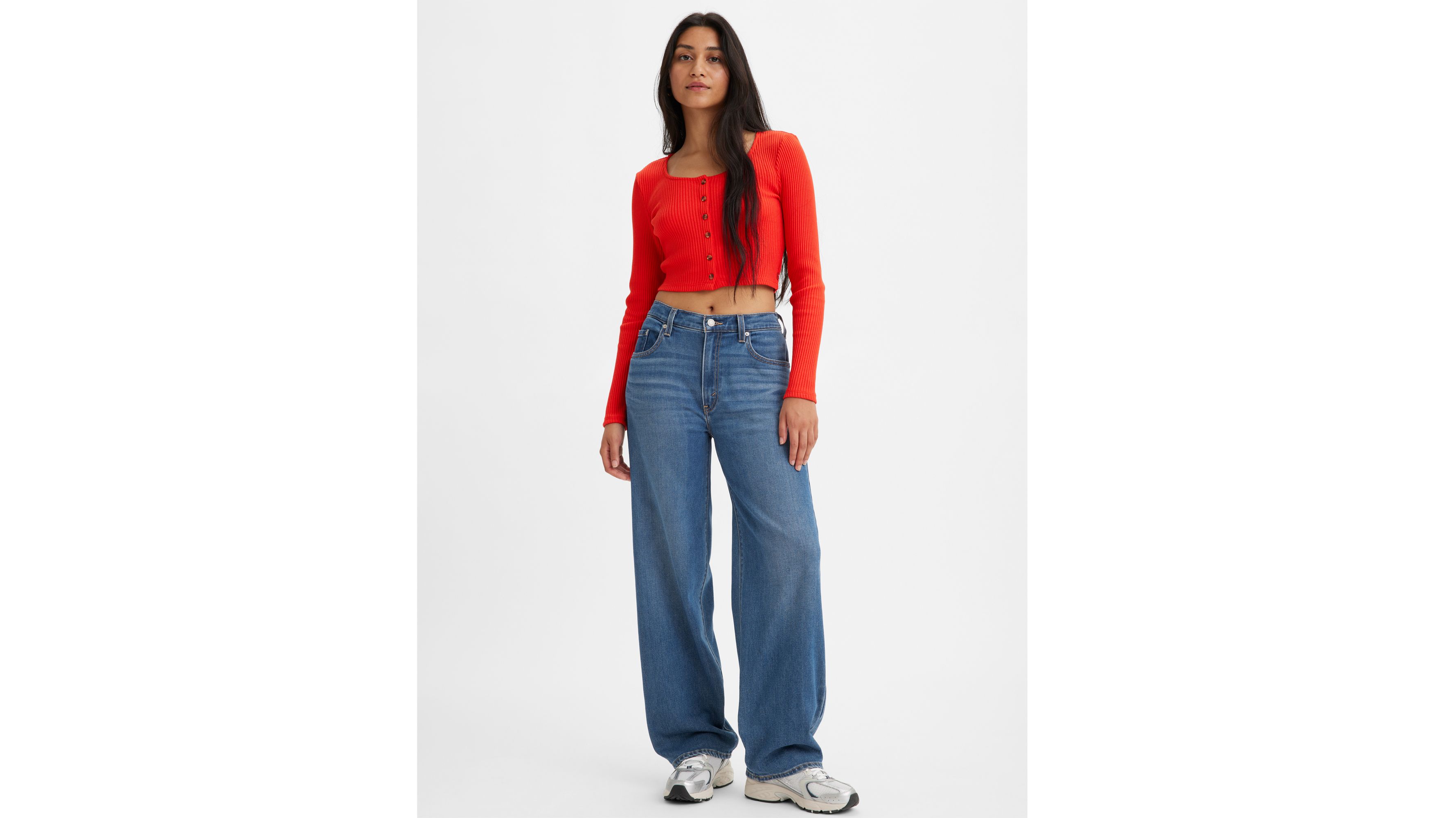 Jeans & Trousers, Sale Price-🥳Demin Baggy Jeans