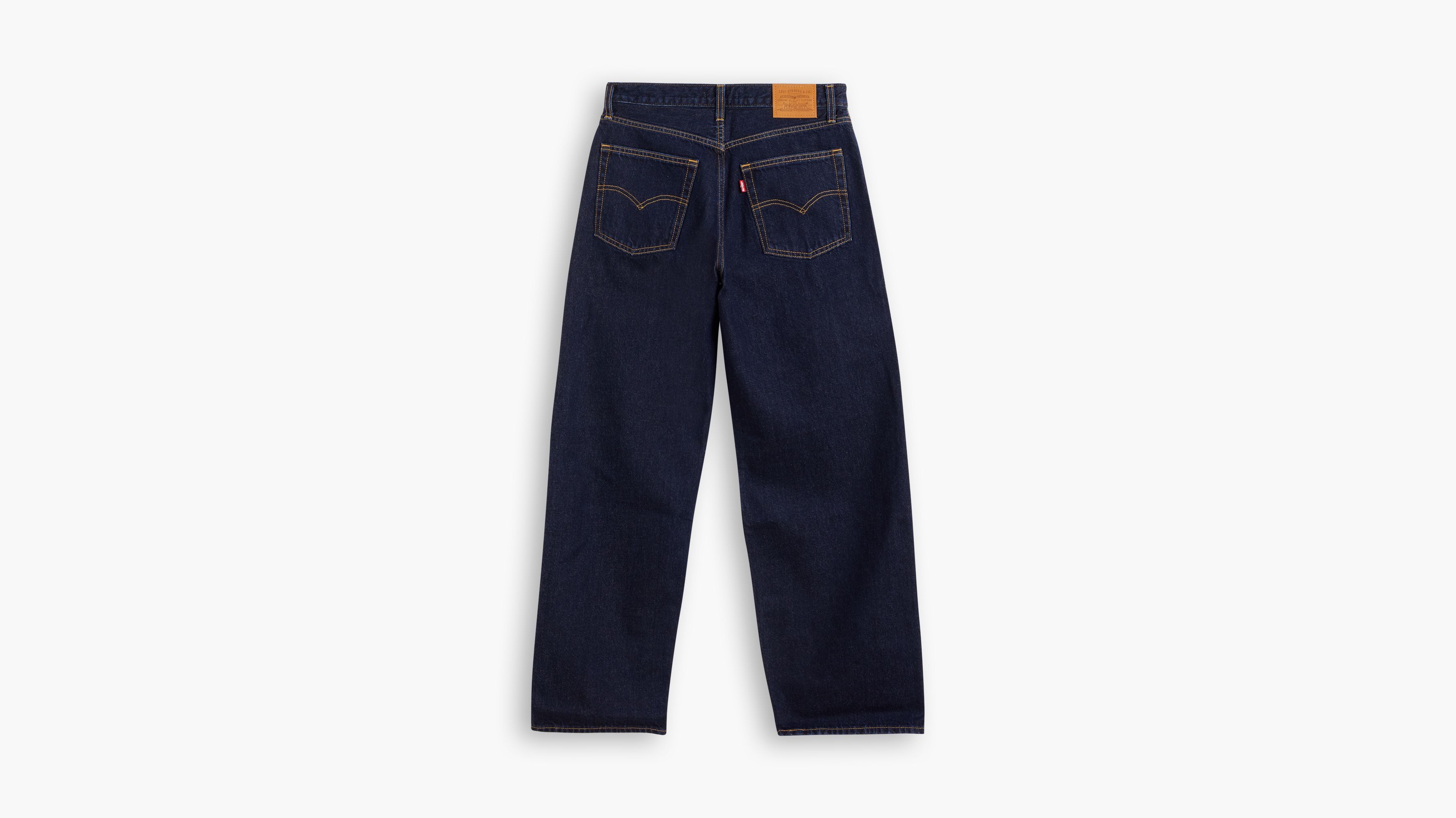 Baggy Dad Women's Jeans - Dark Wash