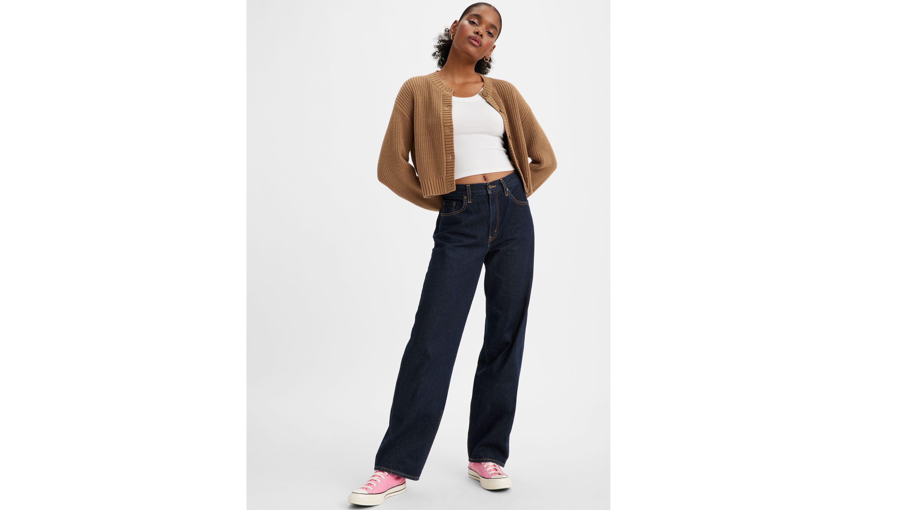 Baggy Dad Women's Jeans - Dark Wash | Levi's® US