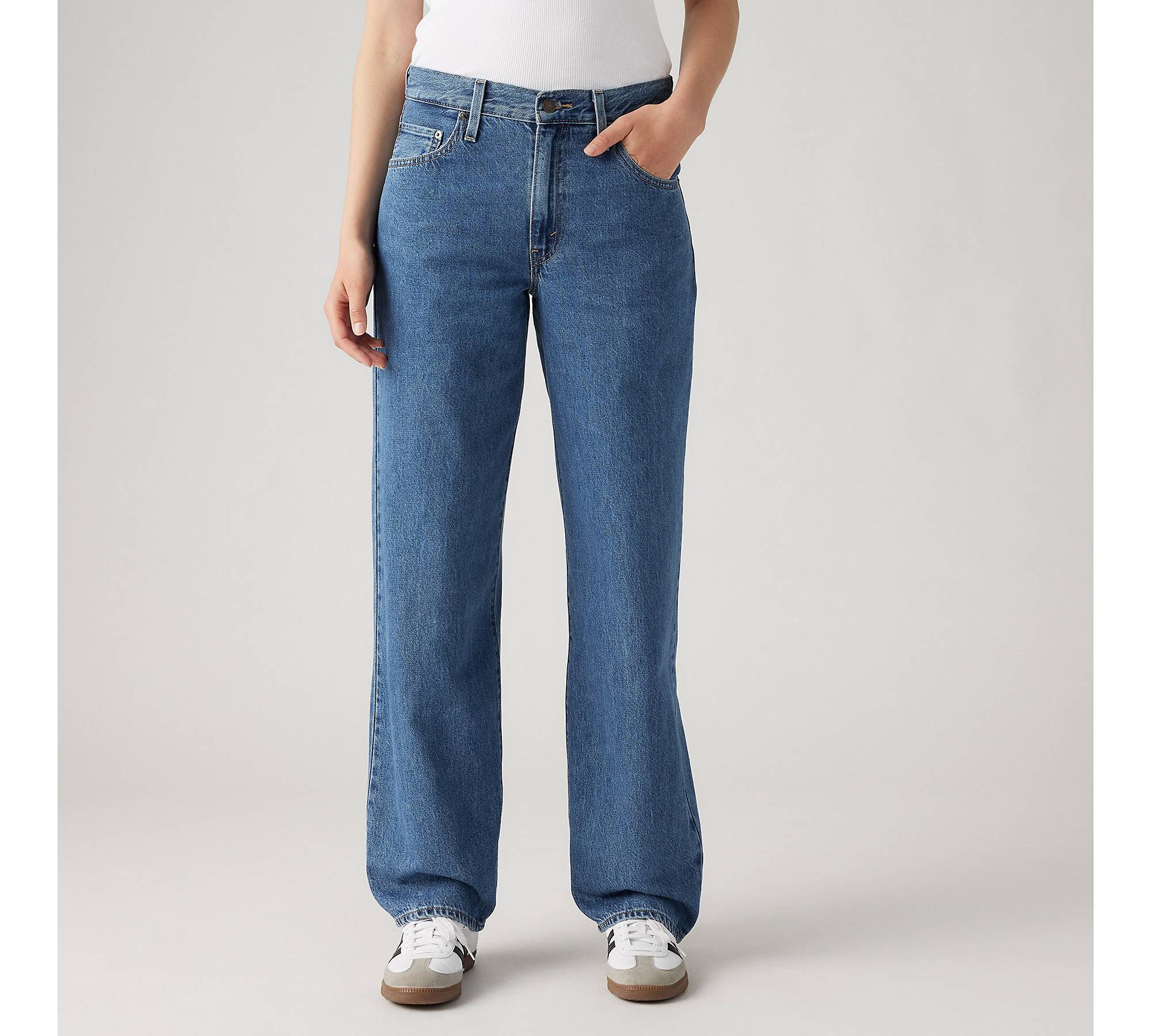 Baggy Dad Women's Jeans - Medium Wash | Levi's® CA