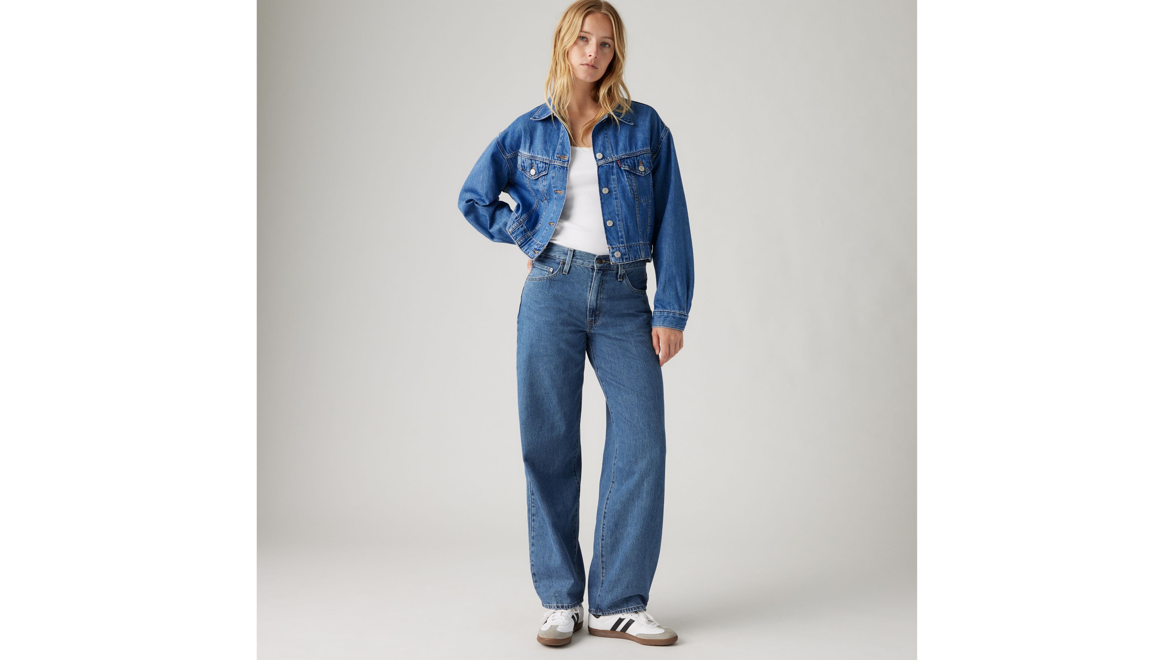 Descubrir 48+ imagen levi’s low rise dad jeans