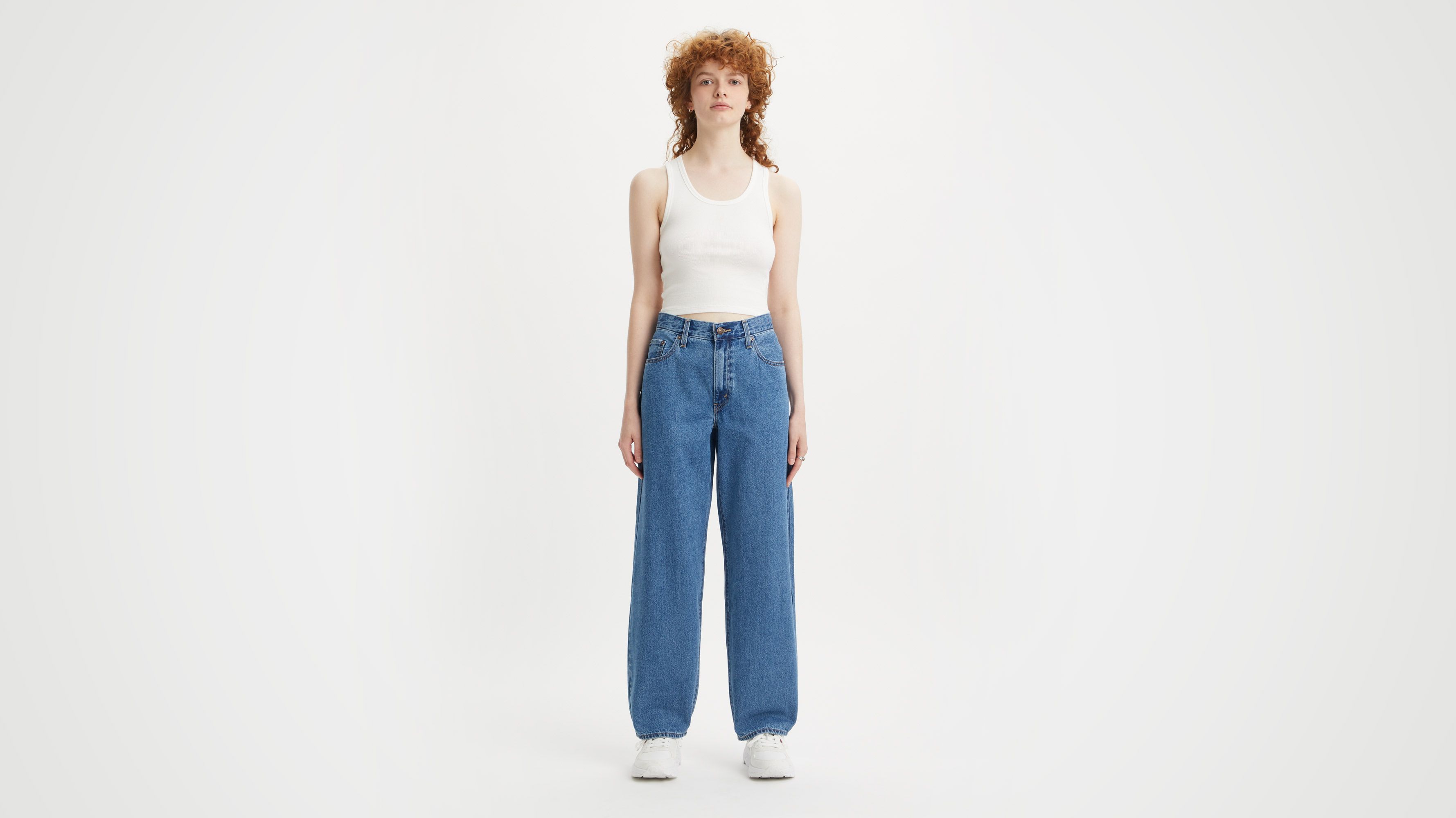 Baggy Dad Jeans - Blue | Levi's® BE