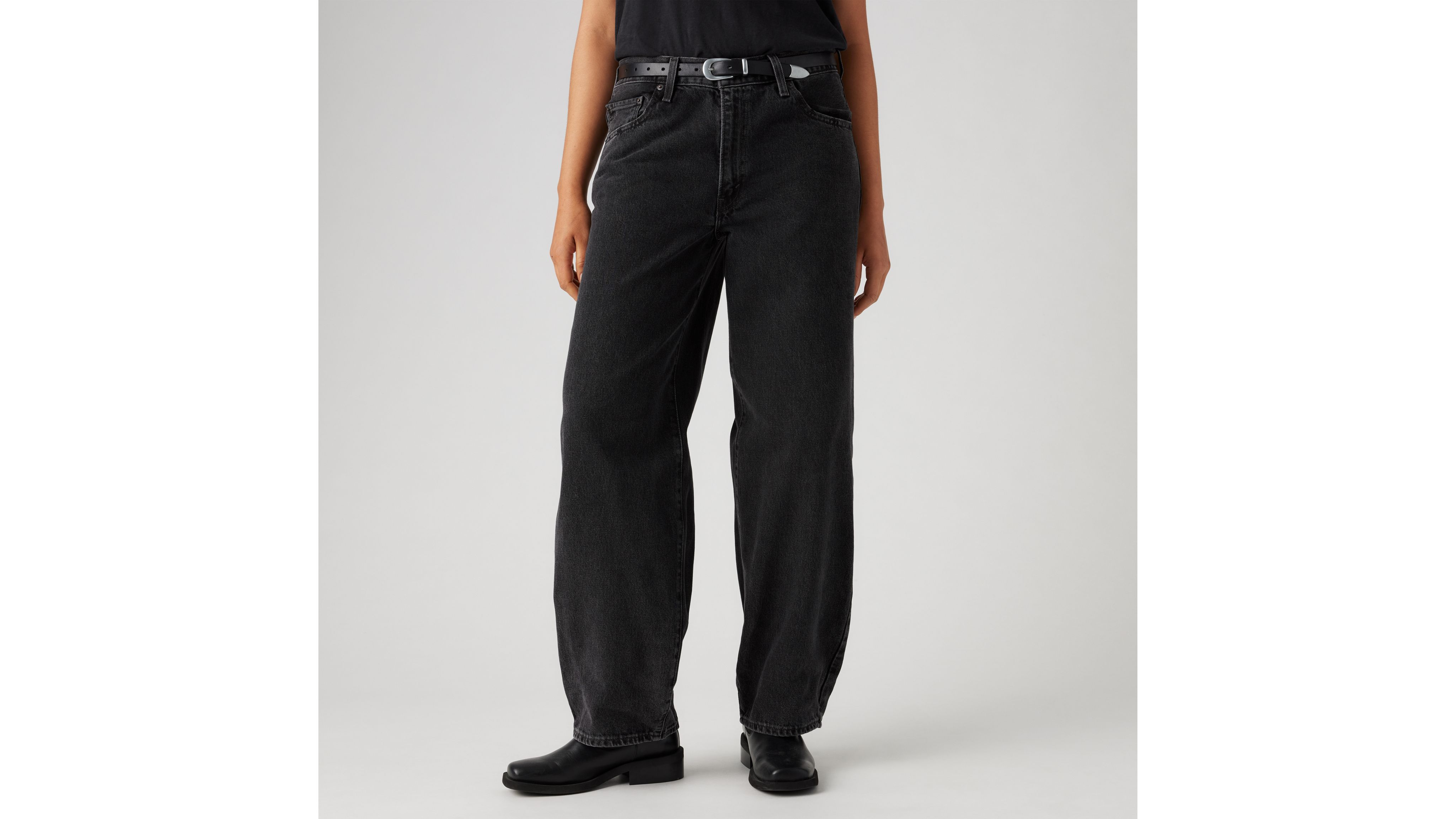 Levi's Baggy Dad Jeans - Women's - 29x34 - Black