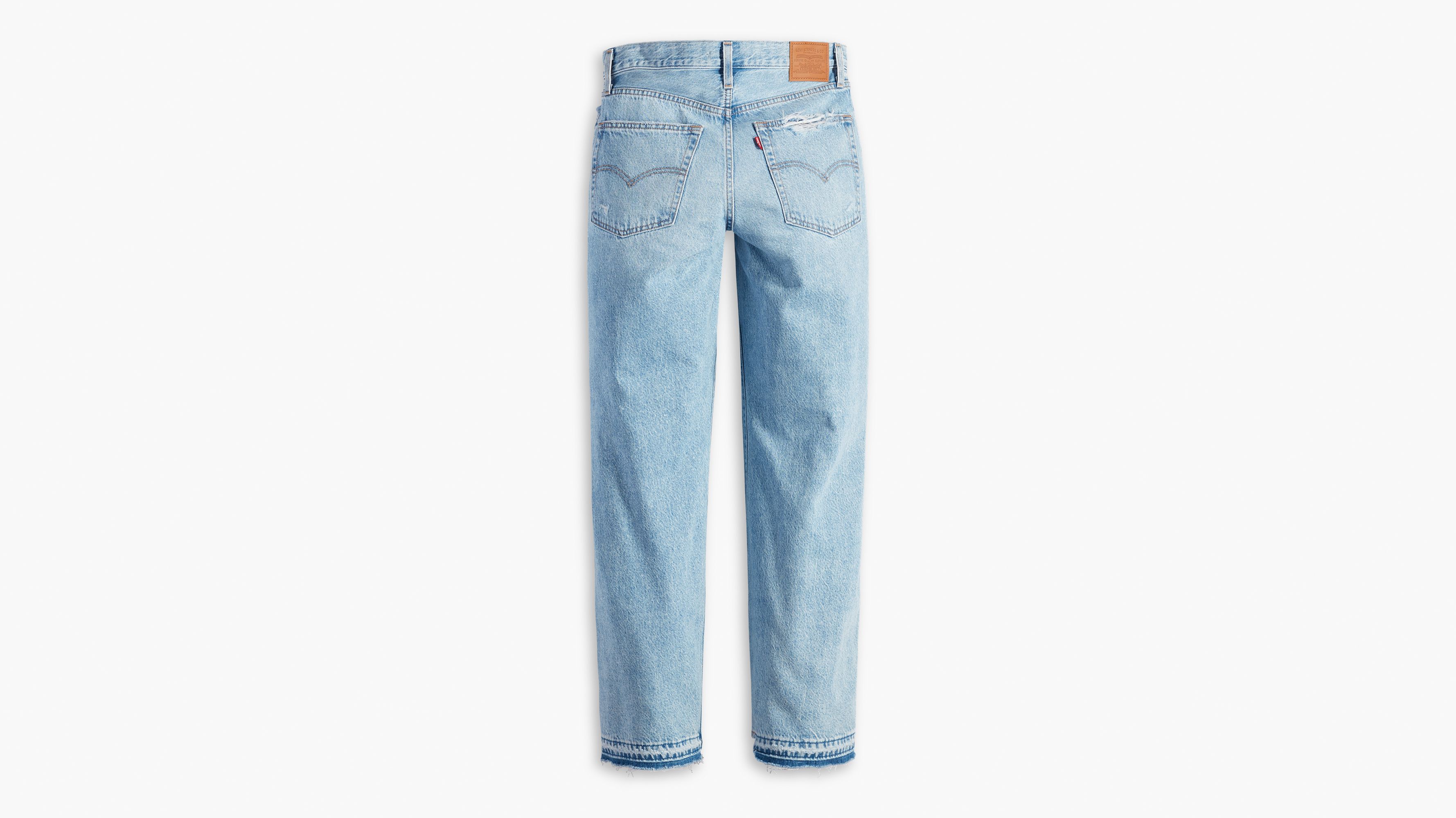 shell Pat cheese Baggy Dad Women's Jeans - Medium Wash | Levi's® CA