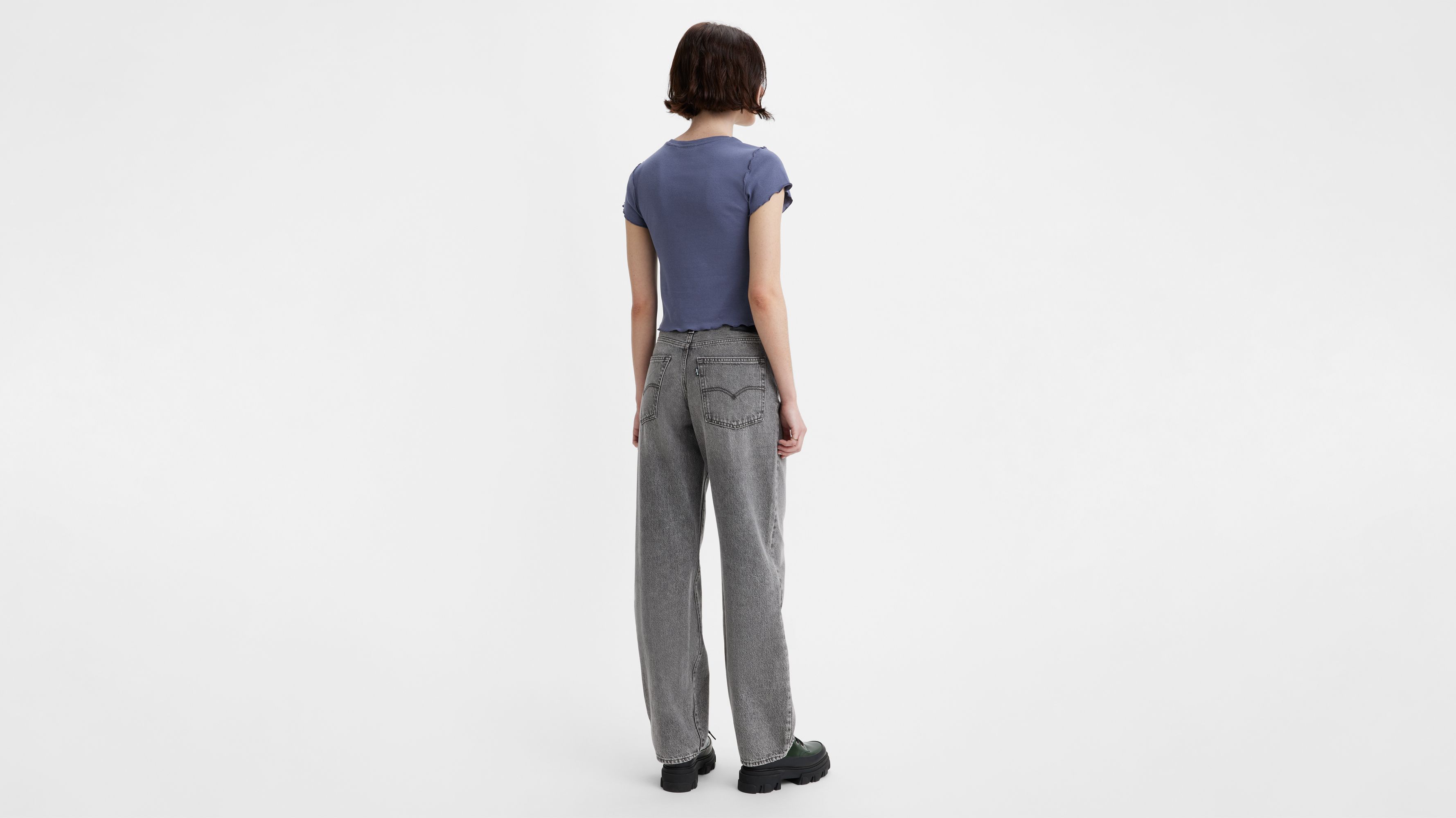 Baggy Dad Women's Jeans - Grey | Levi's® US