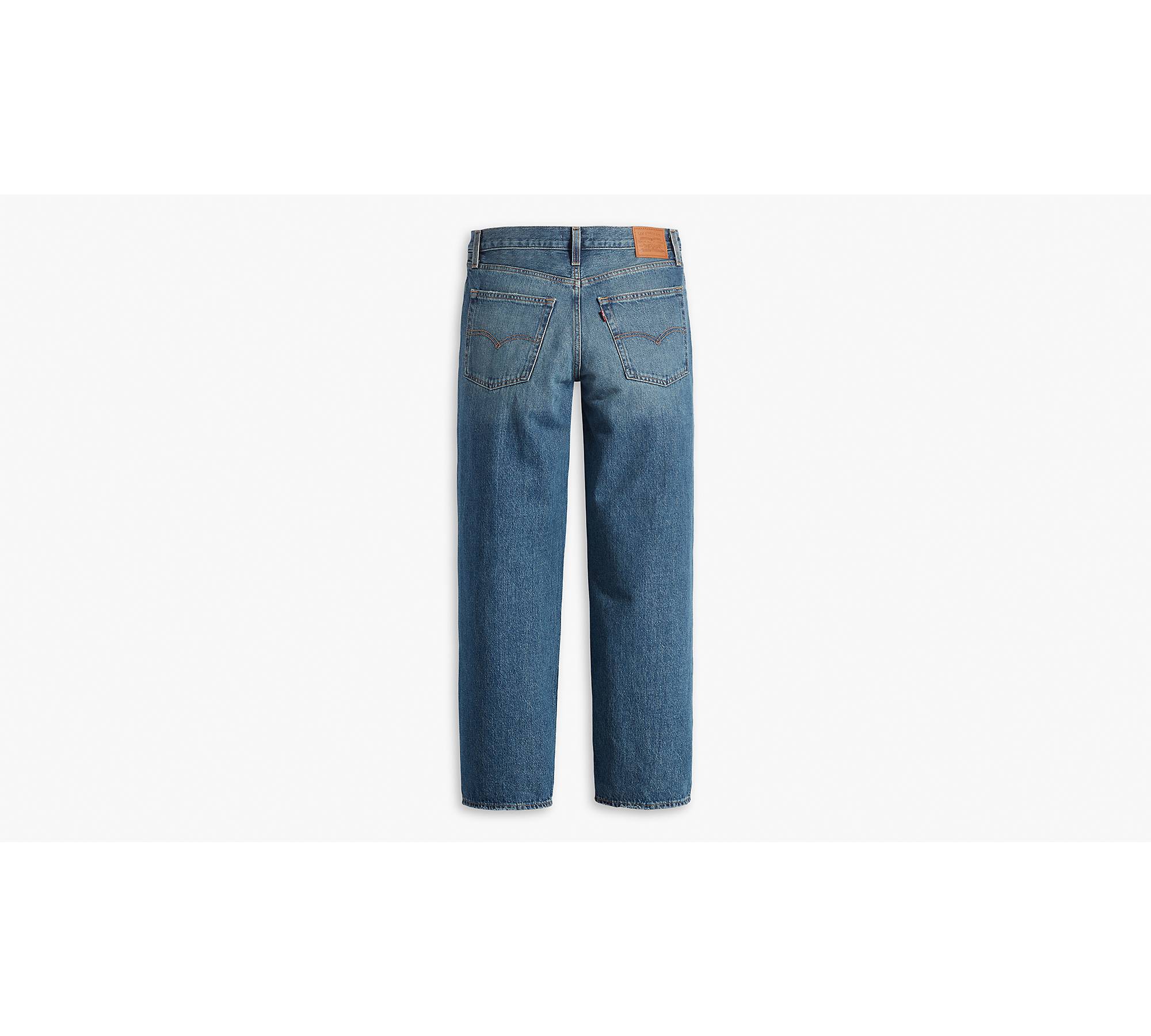 Baggy Dad Jeans - Dark Wash US