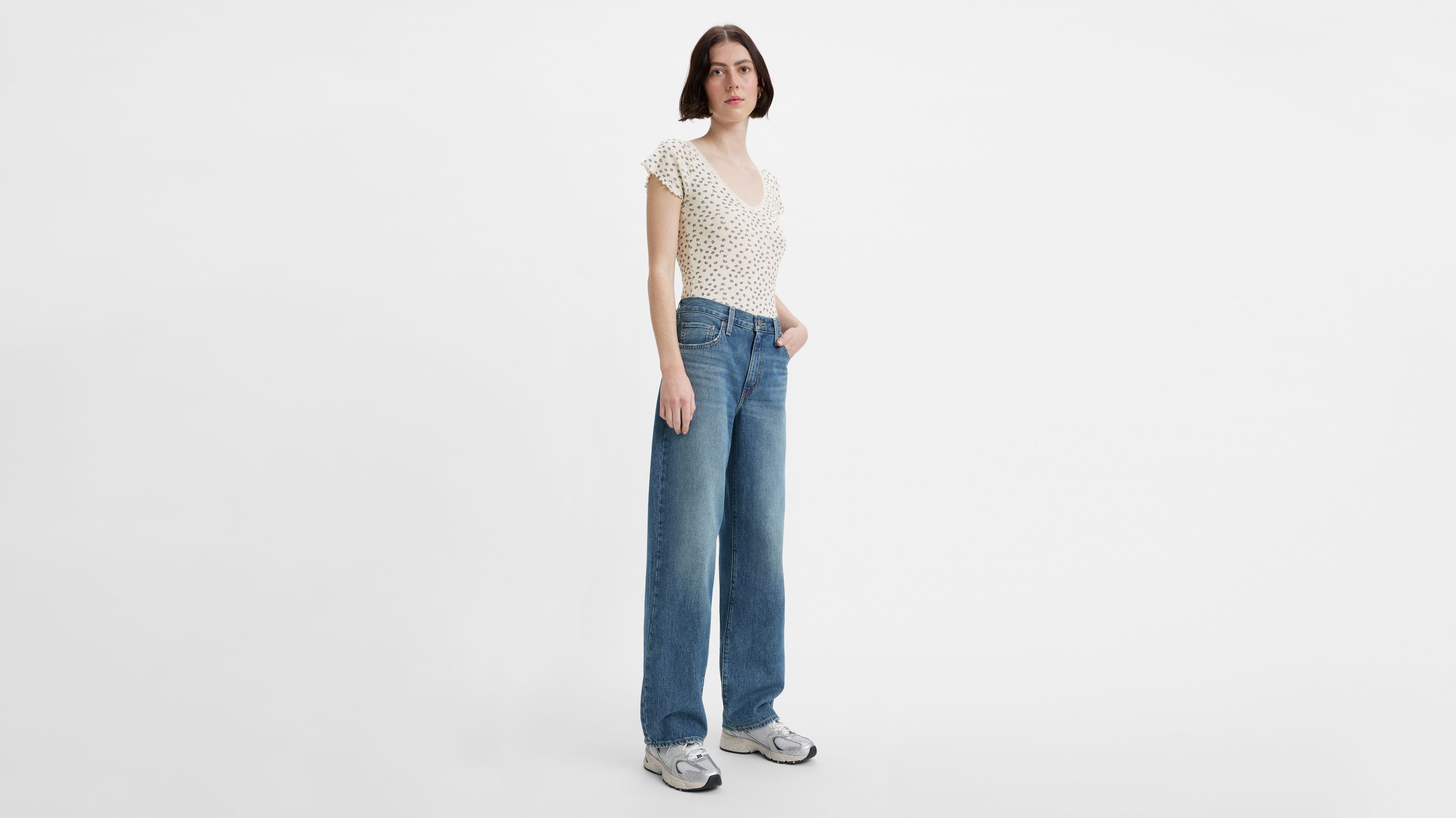 Baggy Dad Women's Jeans - Dark Wash | Levi's® US