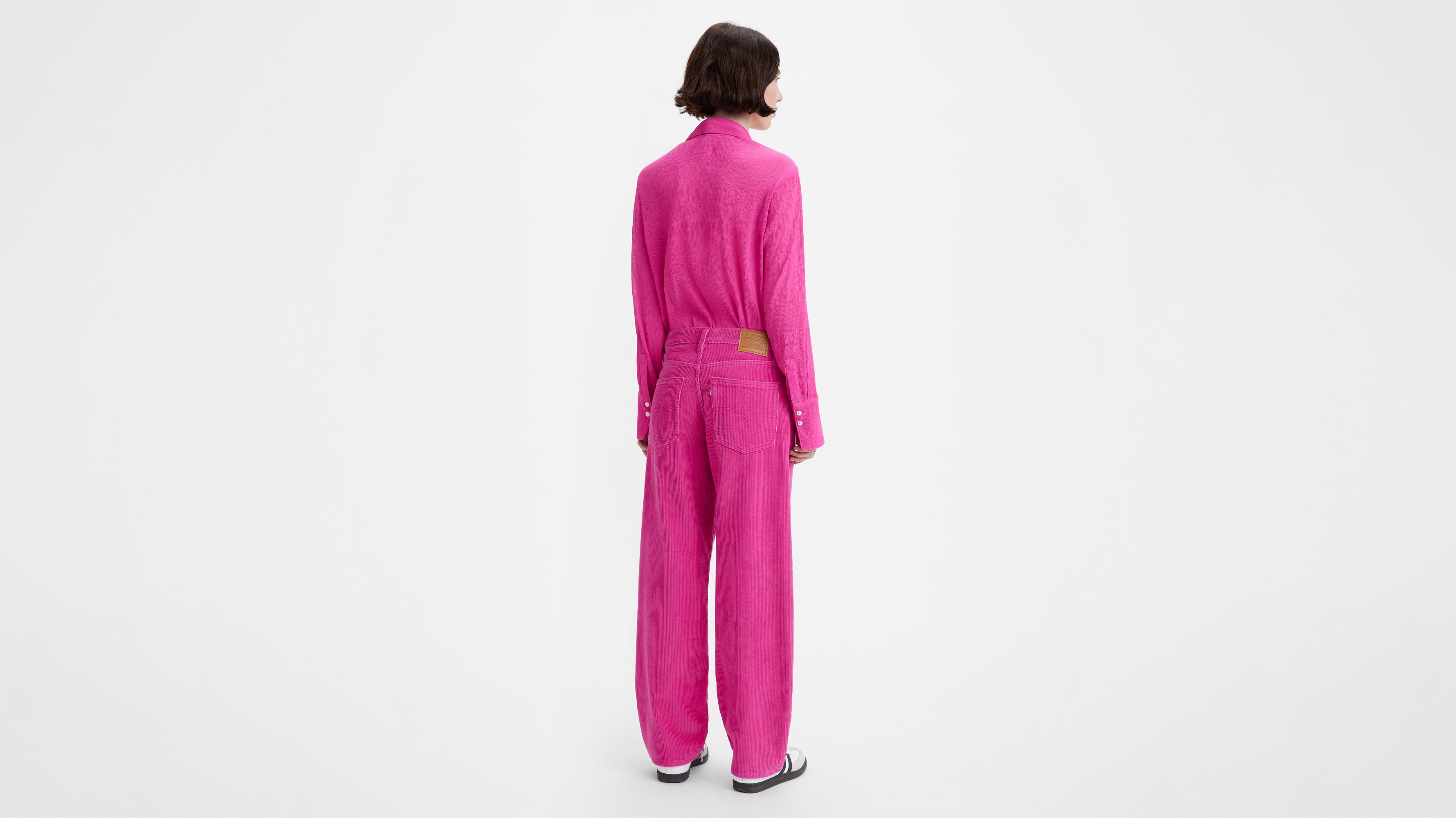 Women's 3/4 pants - Klery L – pink