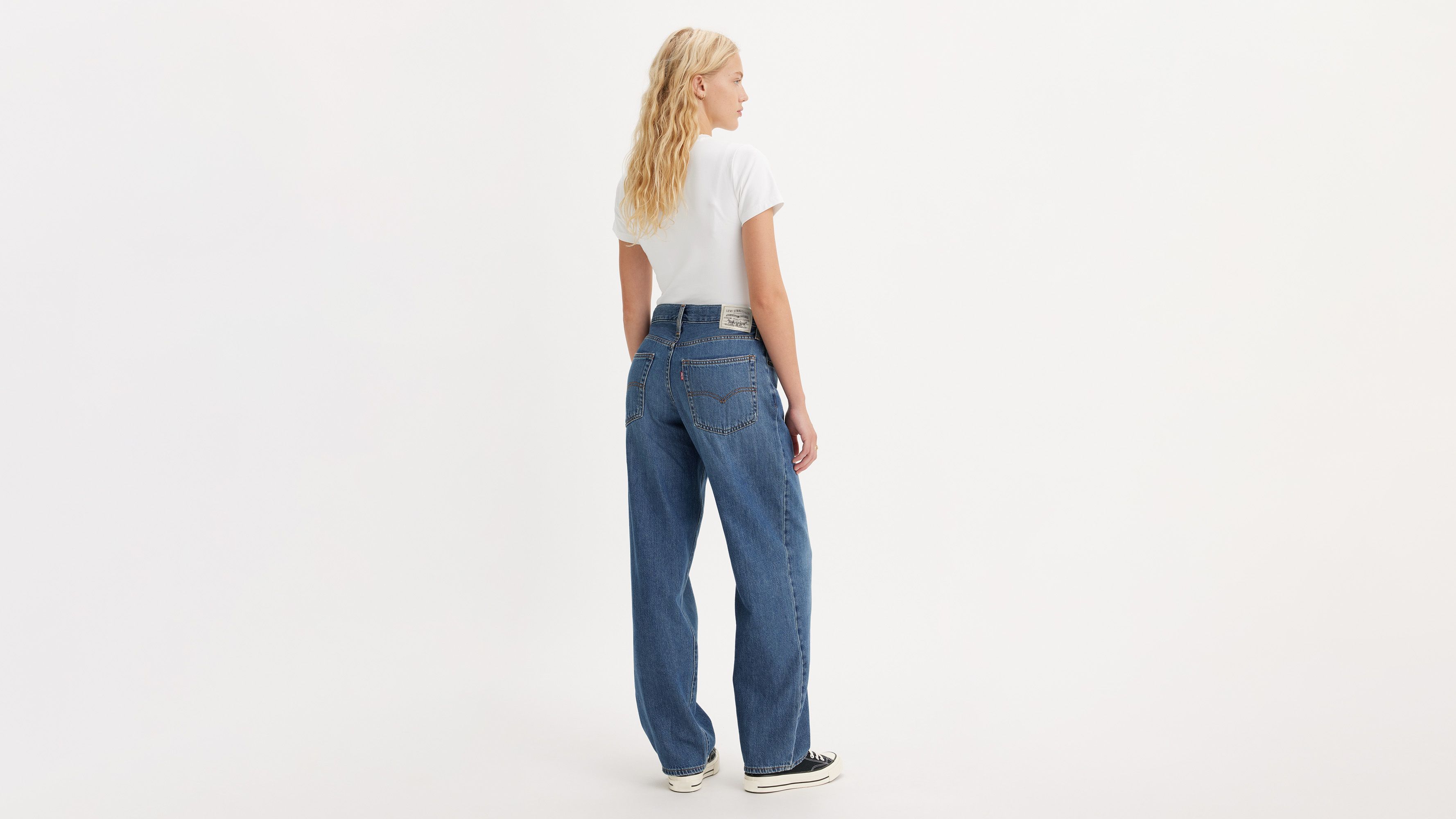 Baggy Dad Performance Cool Women's Jeans - Dark Wash | Levi's® US