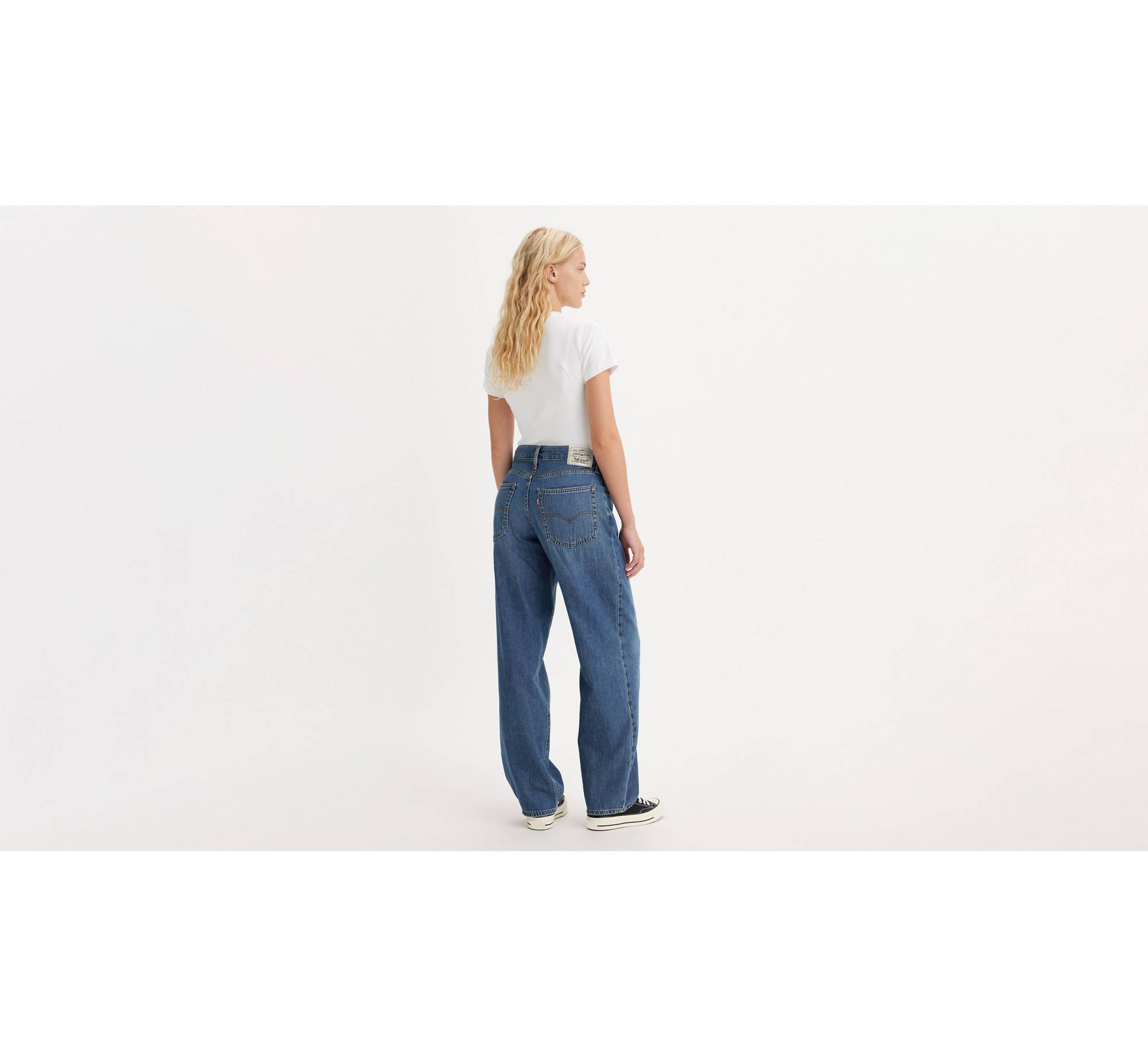 Baggy Dad Performance Cool Women's Jeans - Dark Wash | Levi's® US