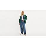 Baggy Dad Performance Cool Women's Jeans 1