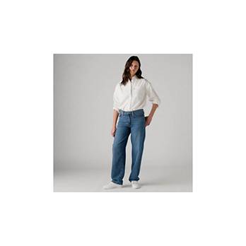 Baggy Dad Lightweight Jeans 1