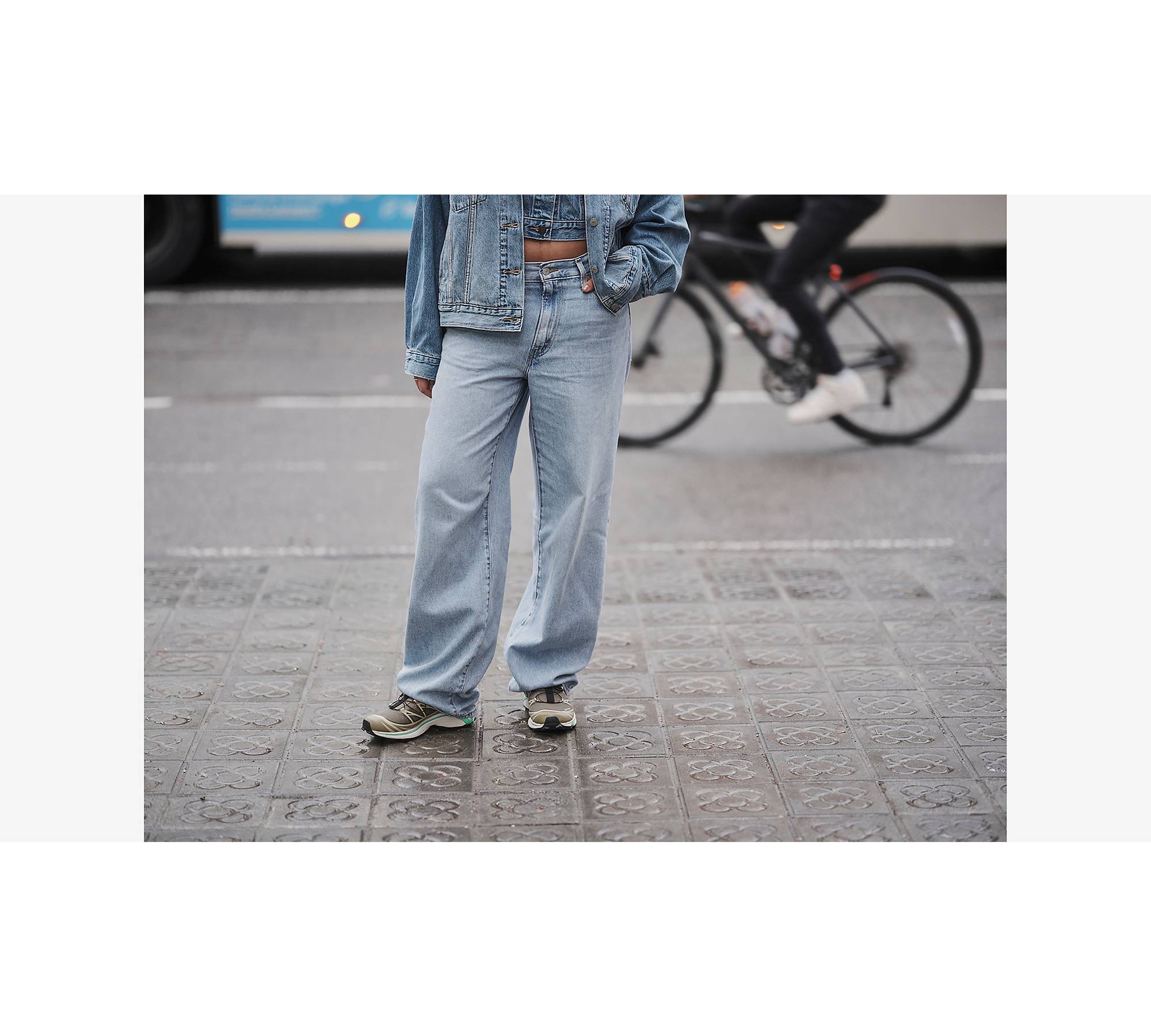 Baggy Dad Lightweight Jeans - Blue | Levi's® GB