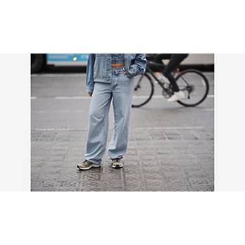 Baggy Dad Performance Cool Women's Jeans 9
