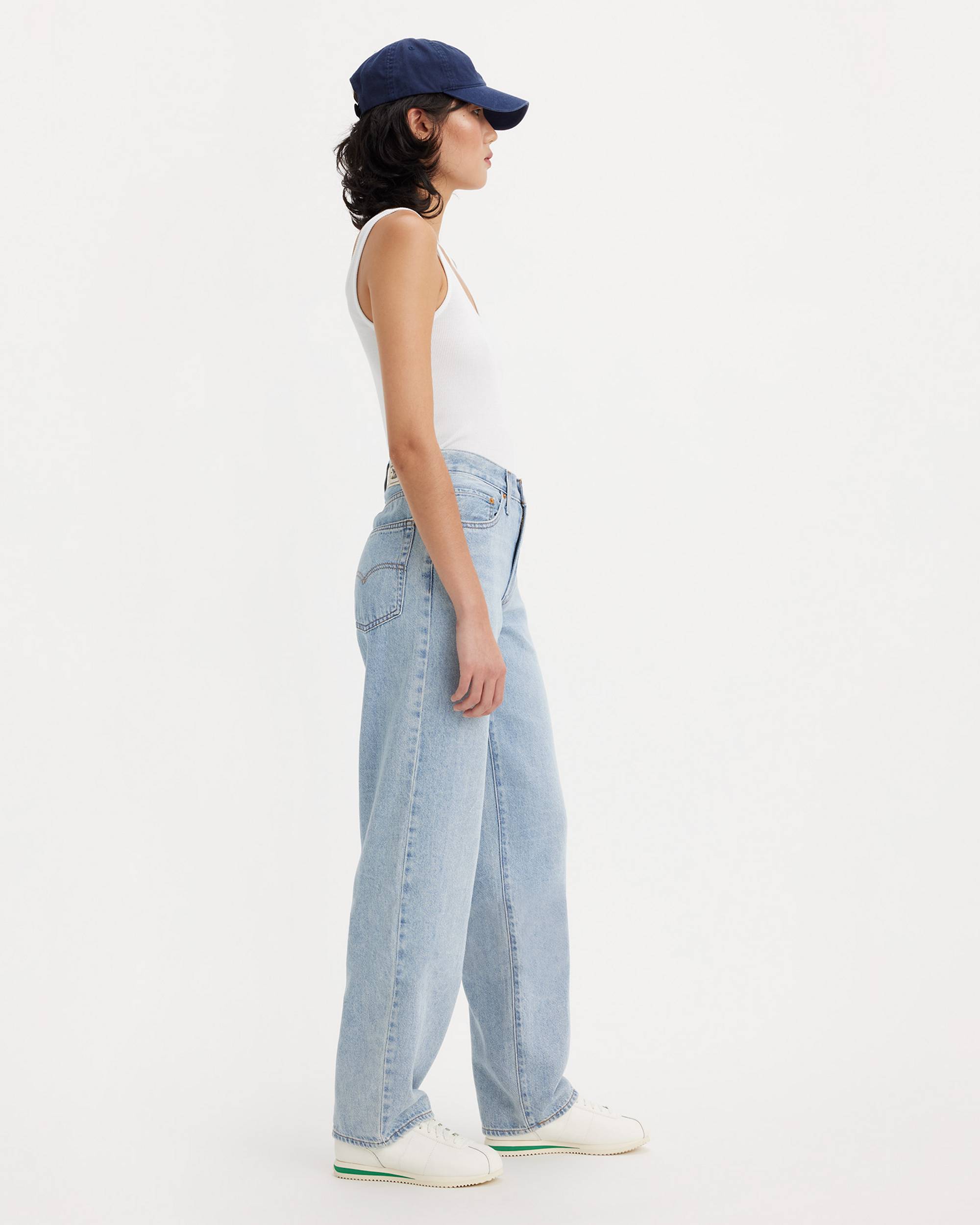 Baggy Dad Performance Cool Women's Jeans - Light Wash Baggy Dad Performance Cool Women's Jeans - Light Wash