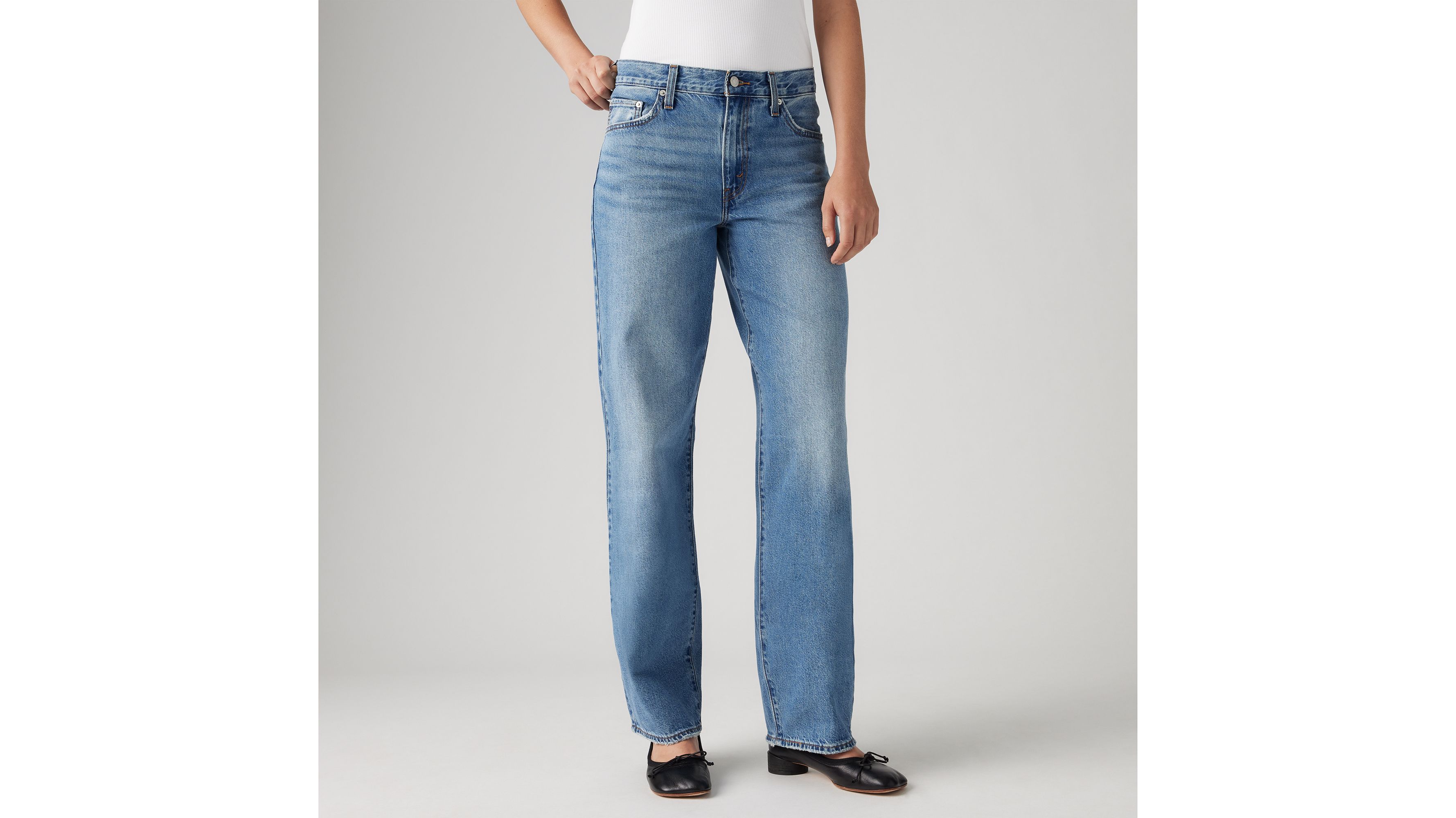 Levi's Baggy Dad Women's Jeans 34x30 In Metaphor Mix