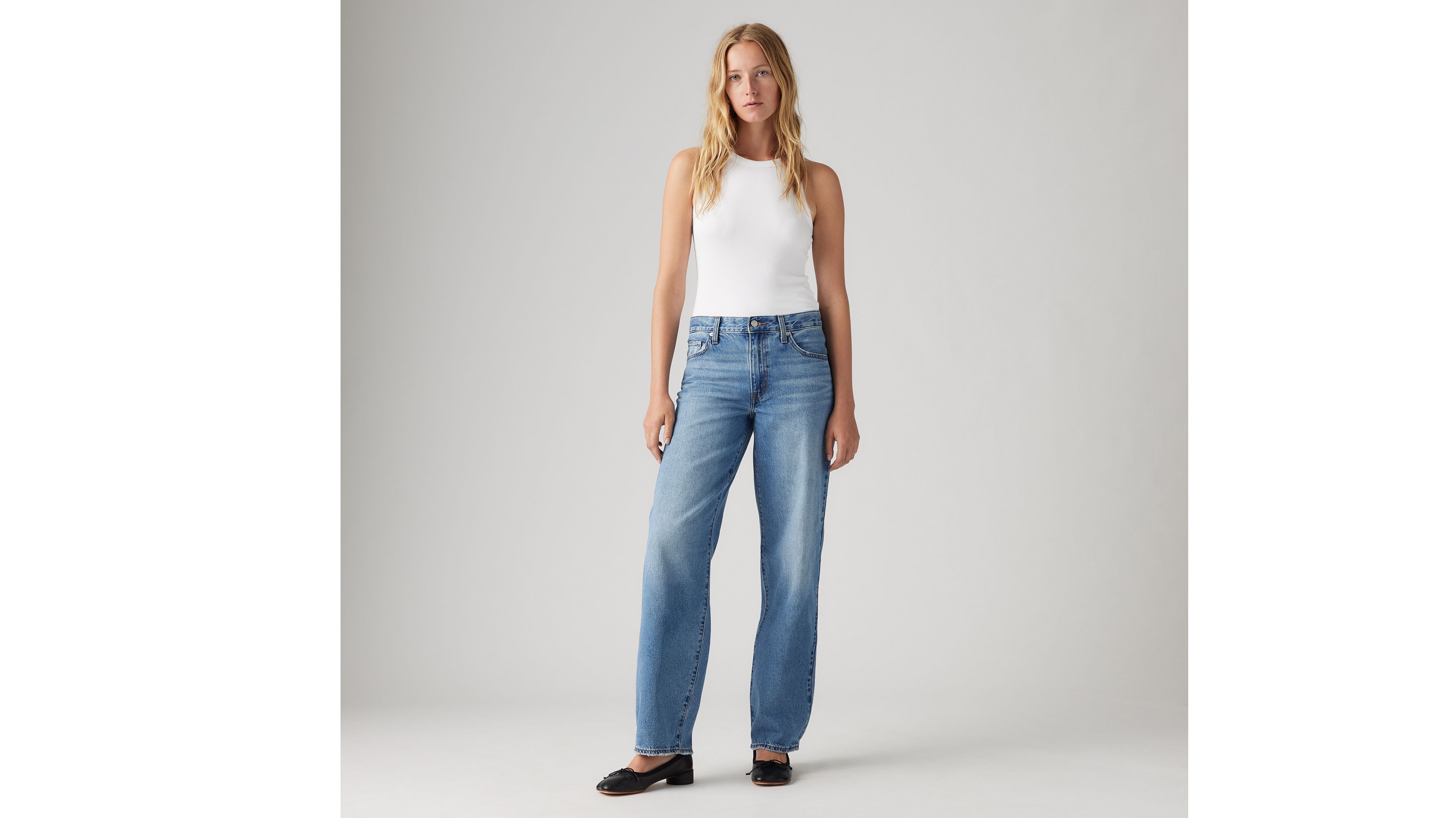 Levi's Baggy Dad Women's Jeans 34x30 In Metaphor Mix