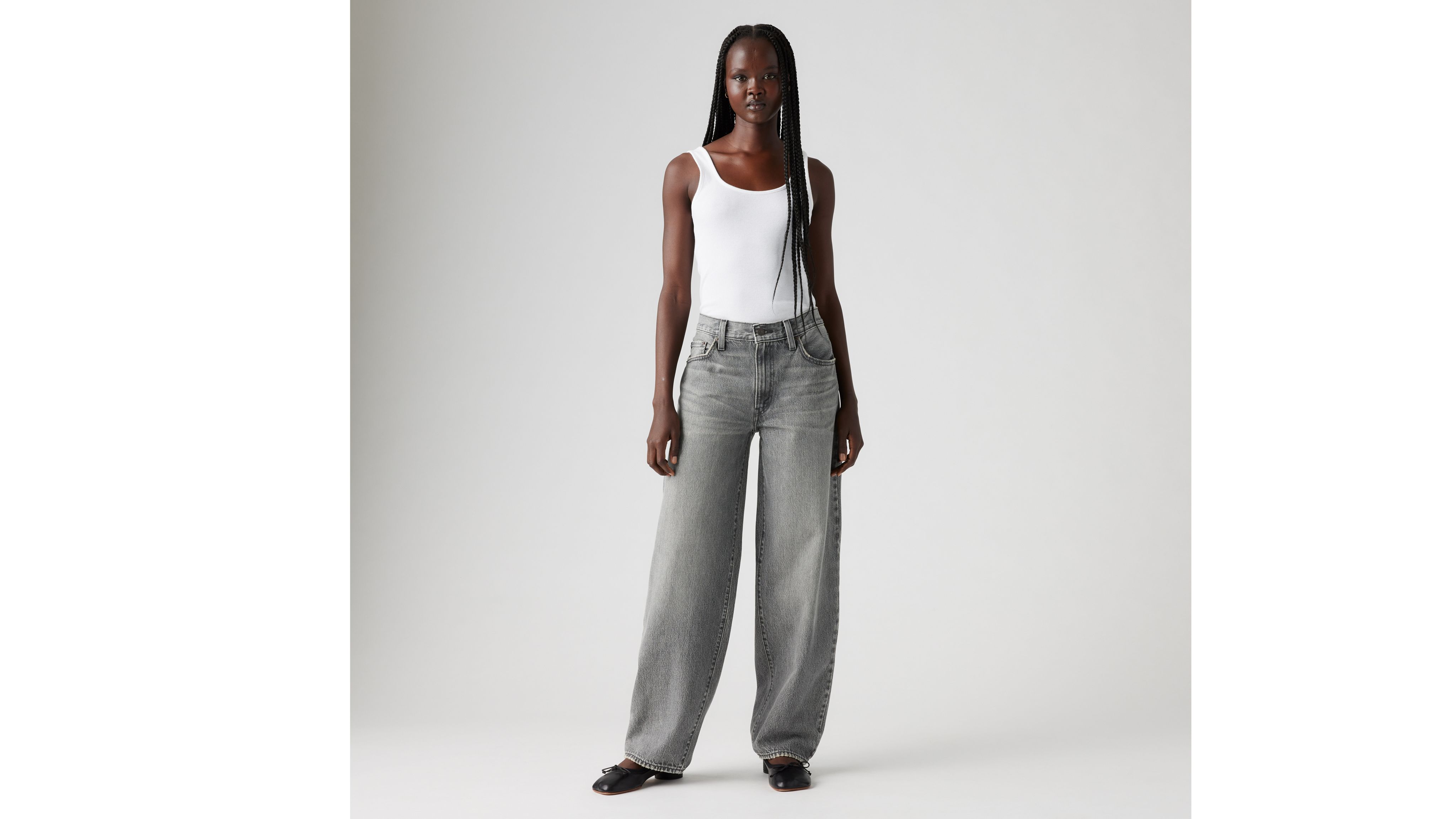 Baggy Dad Jeans Grey Levi's® SM