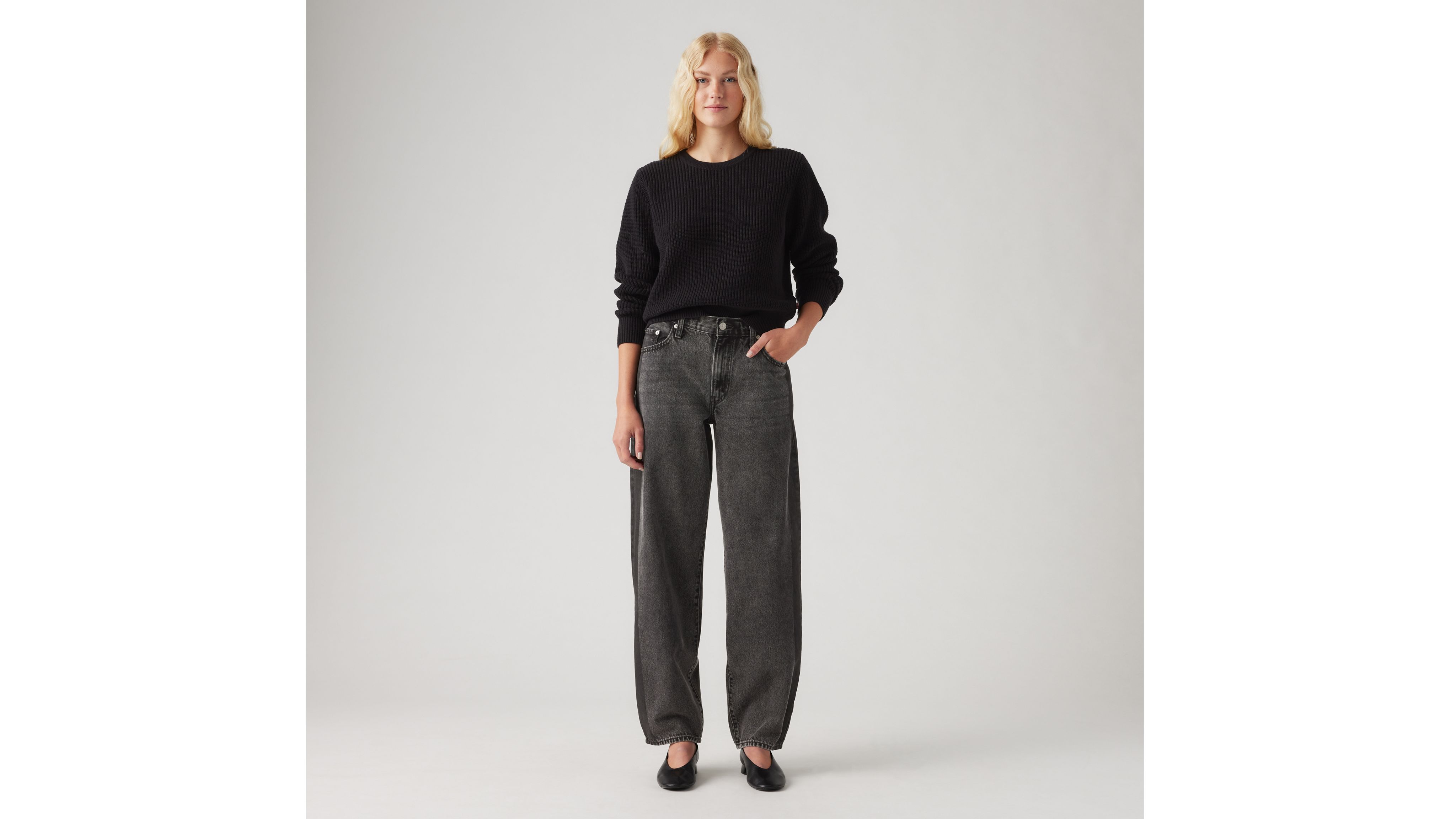 LEVI'S BAGGY DAD WOMEN'S JEANS 28X30 