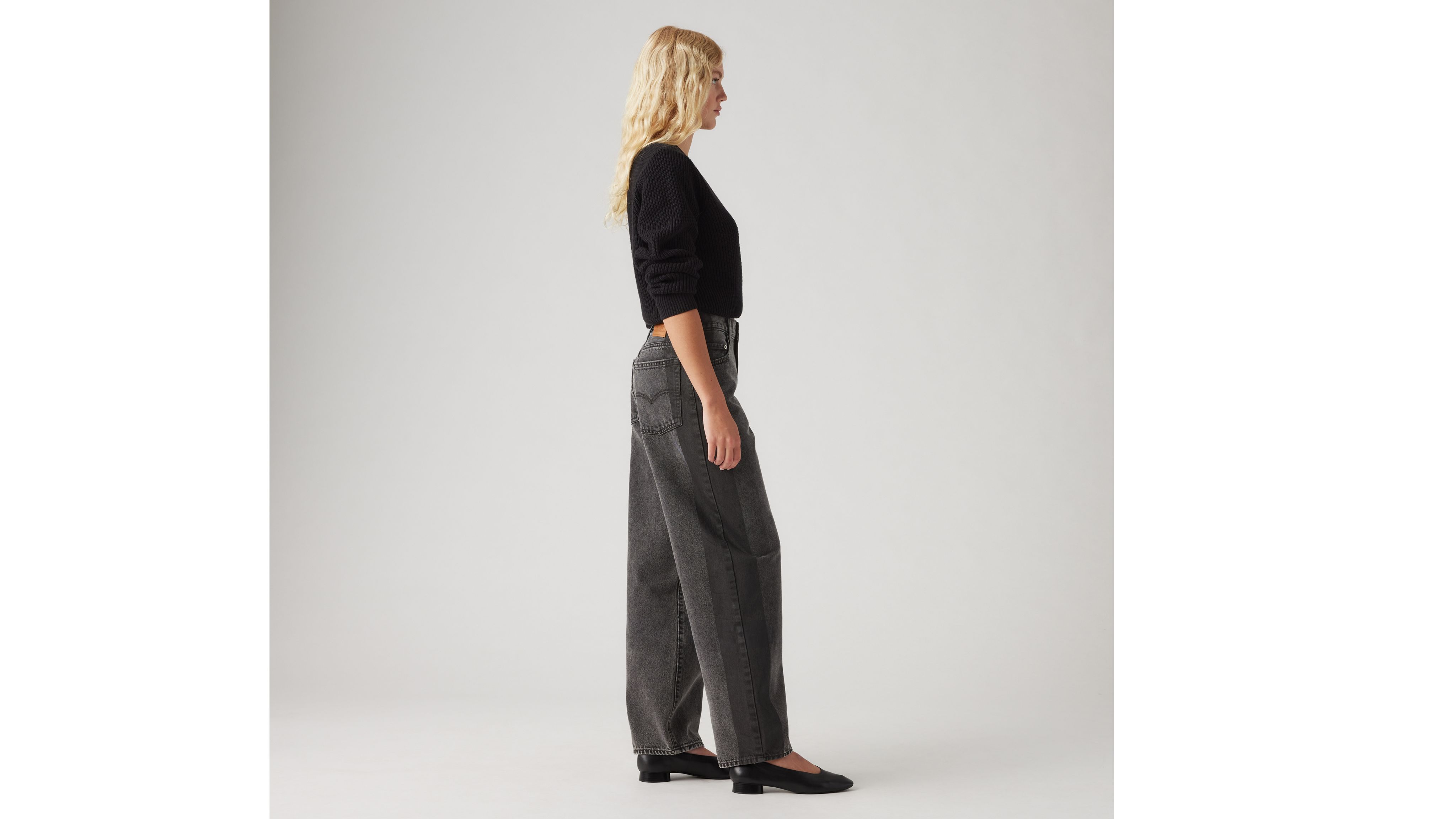 Shop Levi's Baggy Dad Women's Jeans 28x30 In Satin Spats