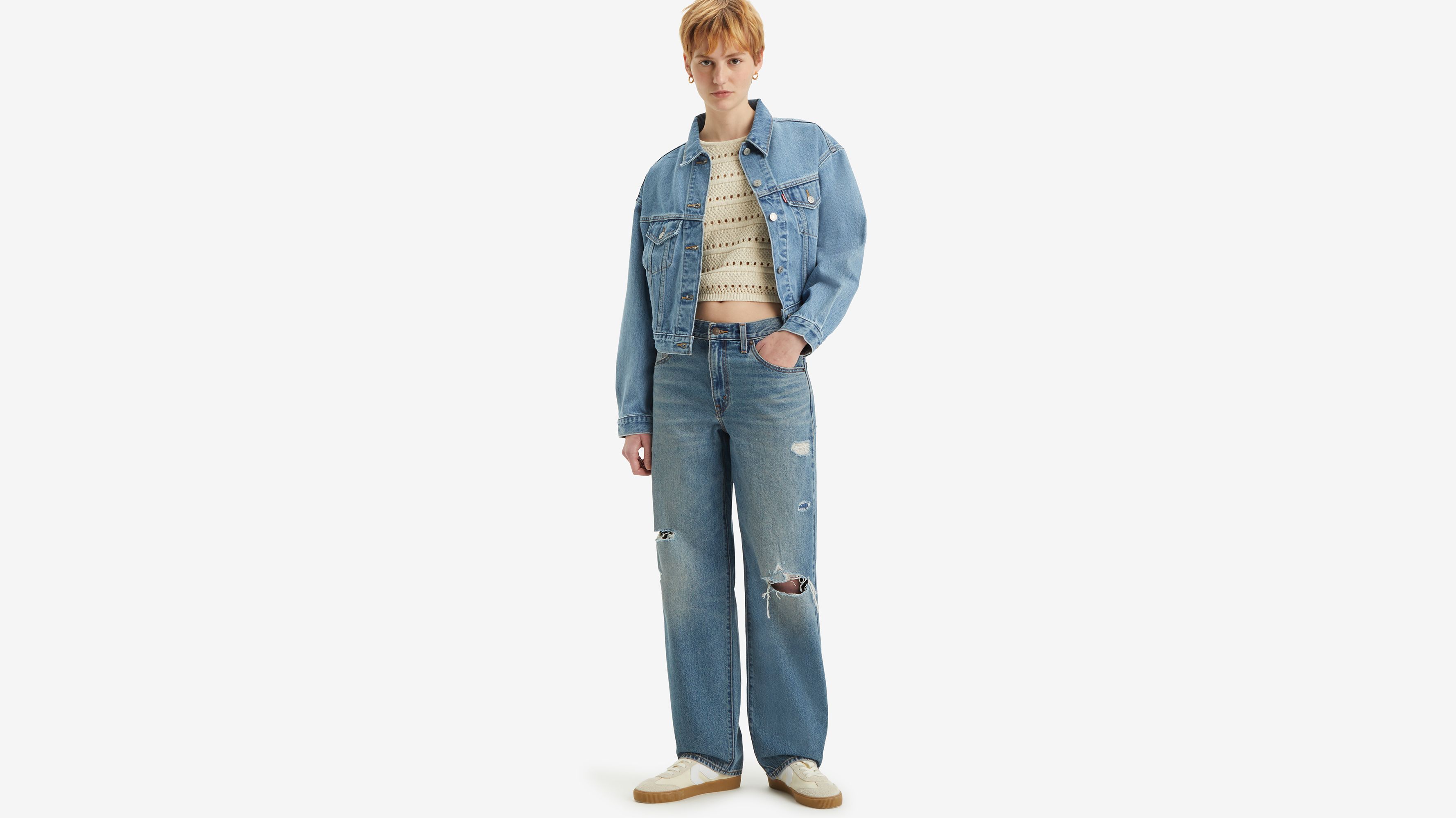 Levi's Dad Jeans In She Said Why