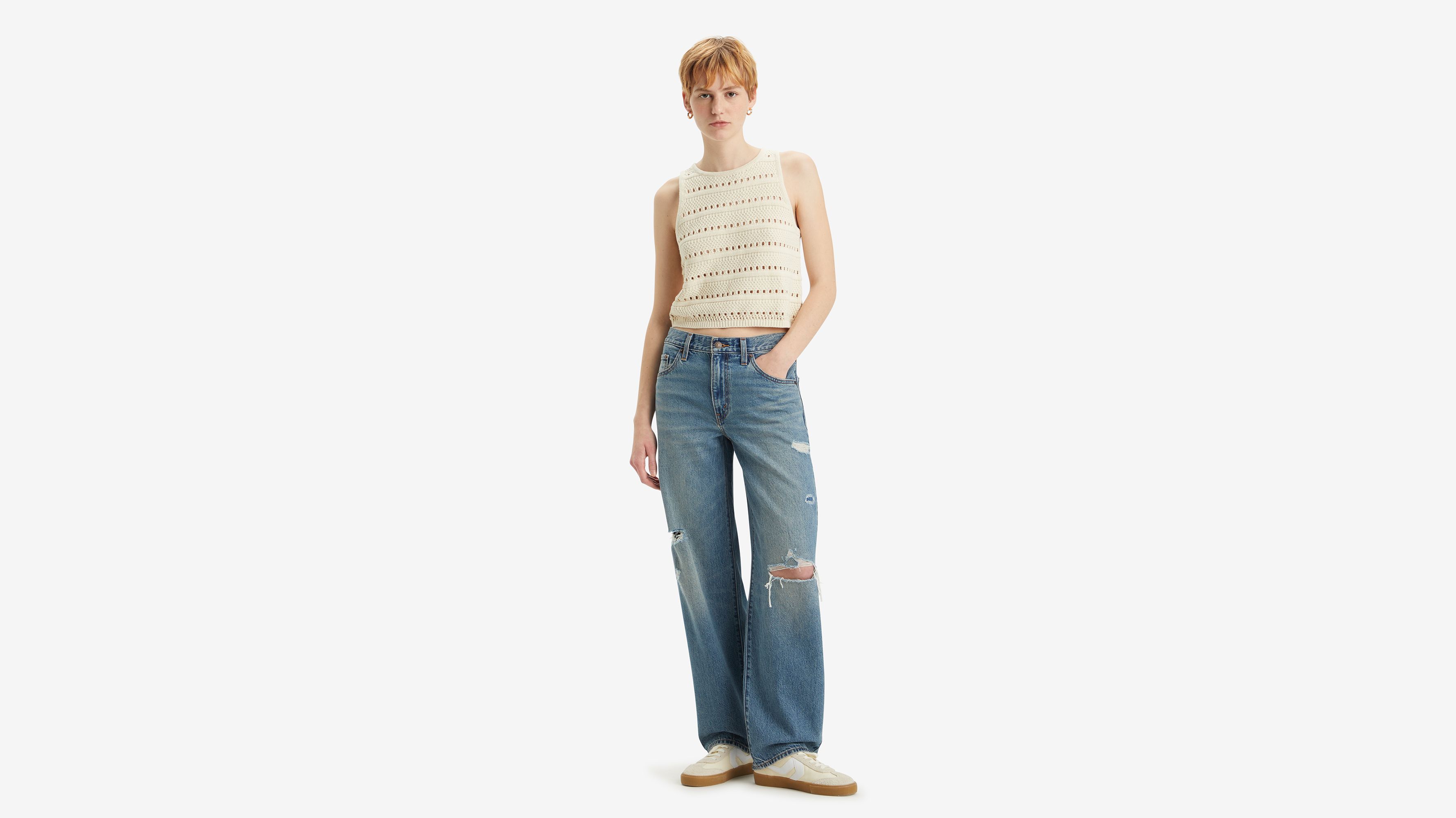 Levi's Dad Jeans In She Said Why