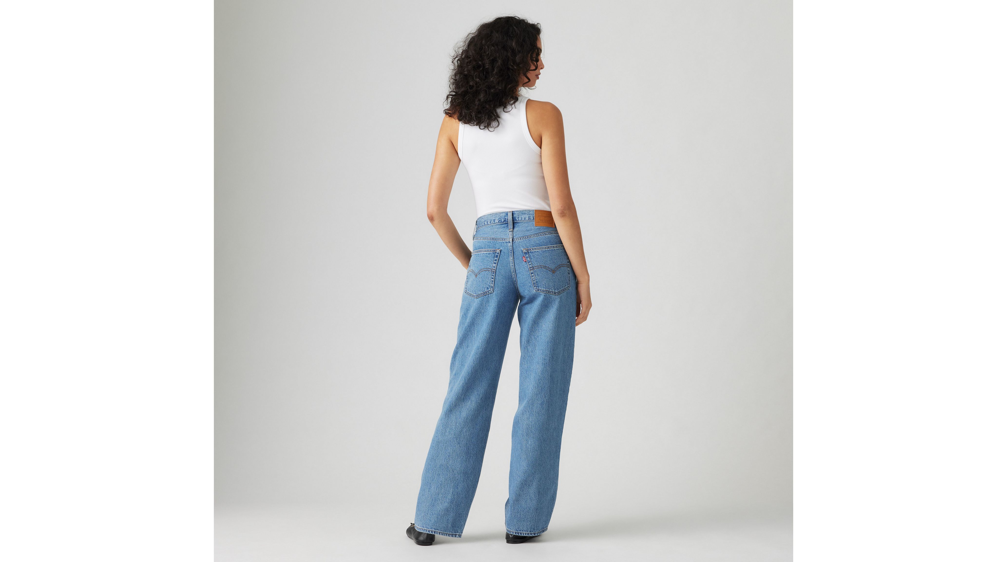 Shop Levi's Baggy Dad Jeans In Own It Stone