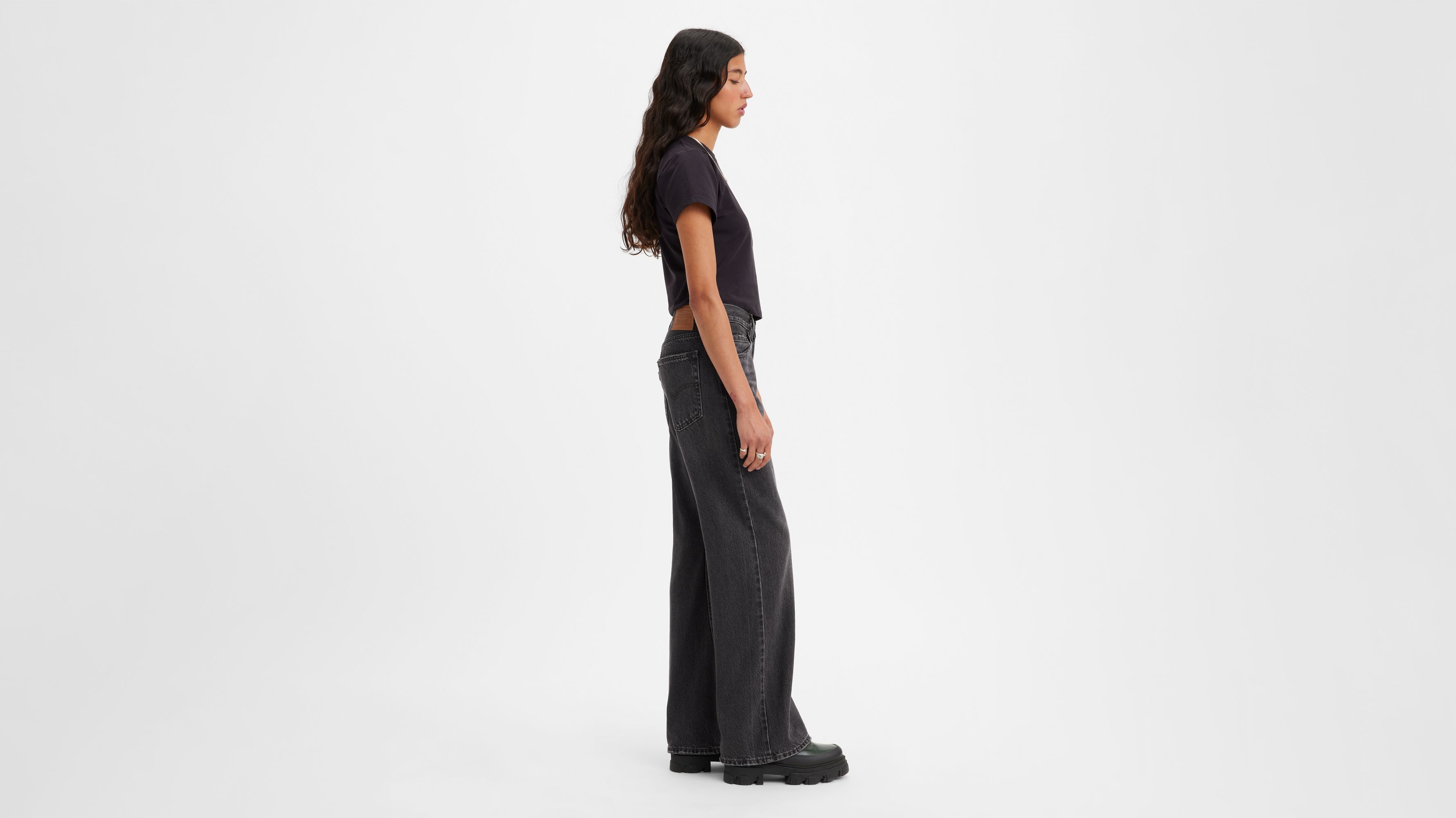 Baggy Bootcut Women's Jeans - Black | Levi's® US