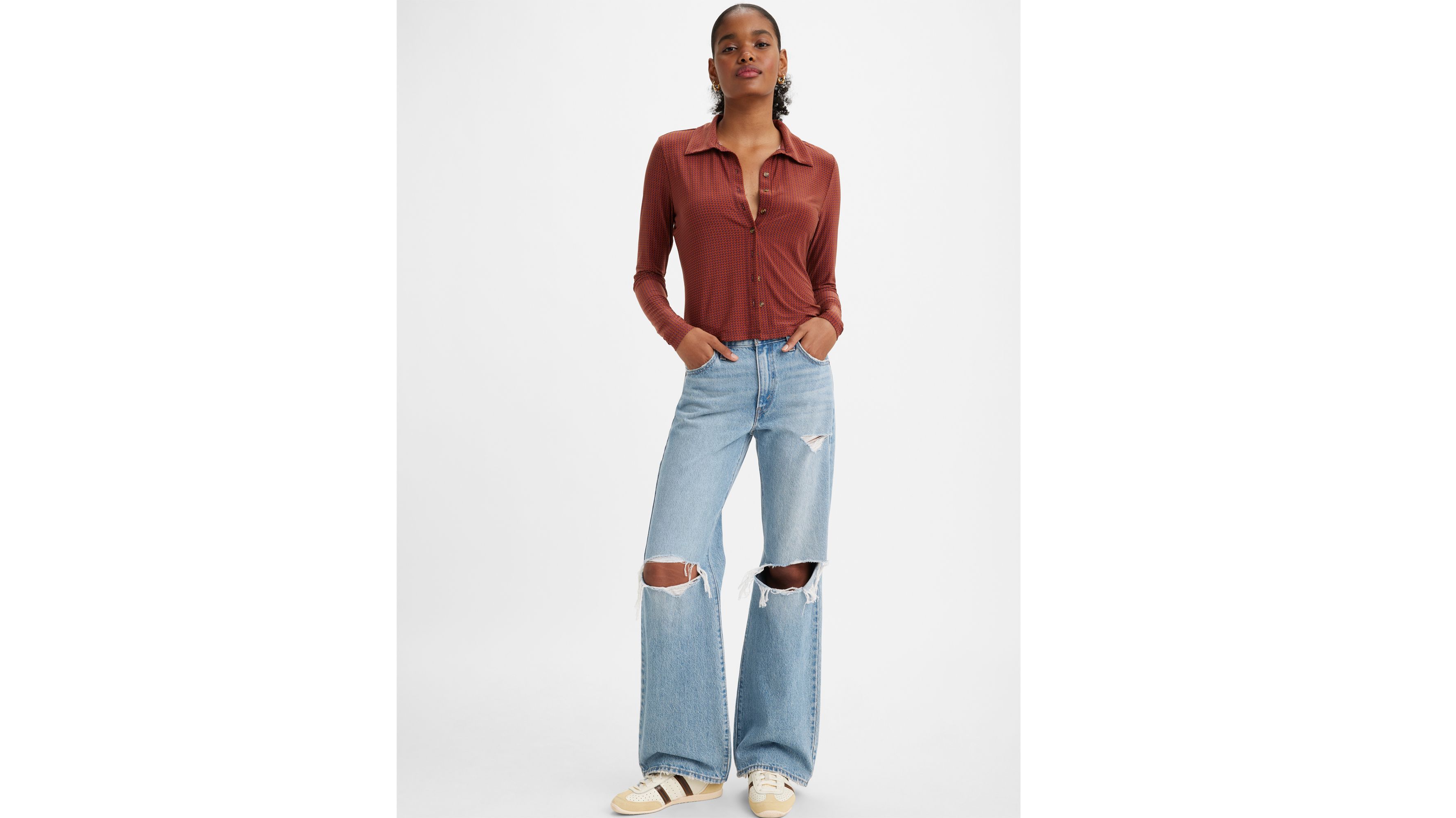 Baggy Bootcut Women's Jeans