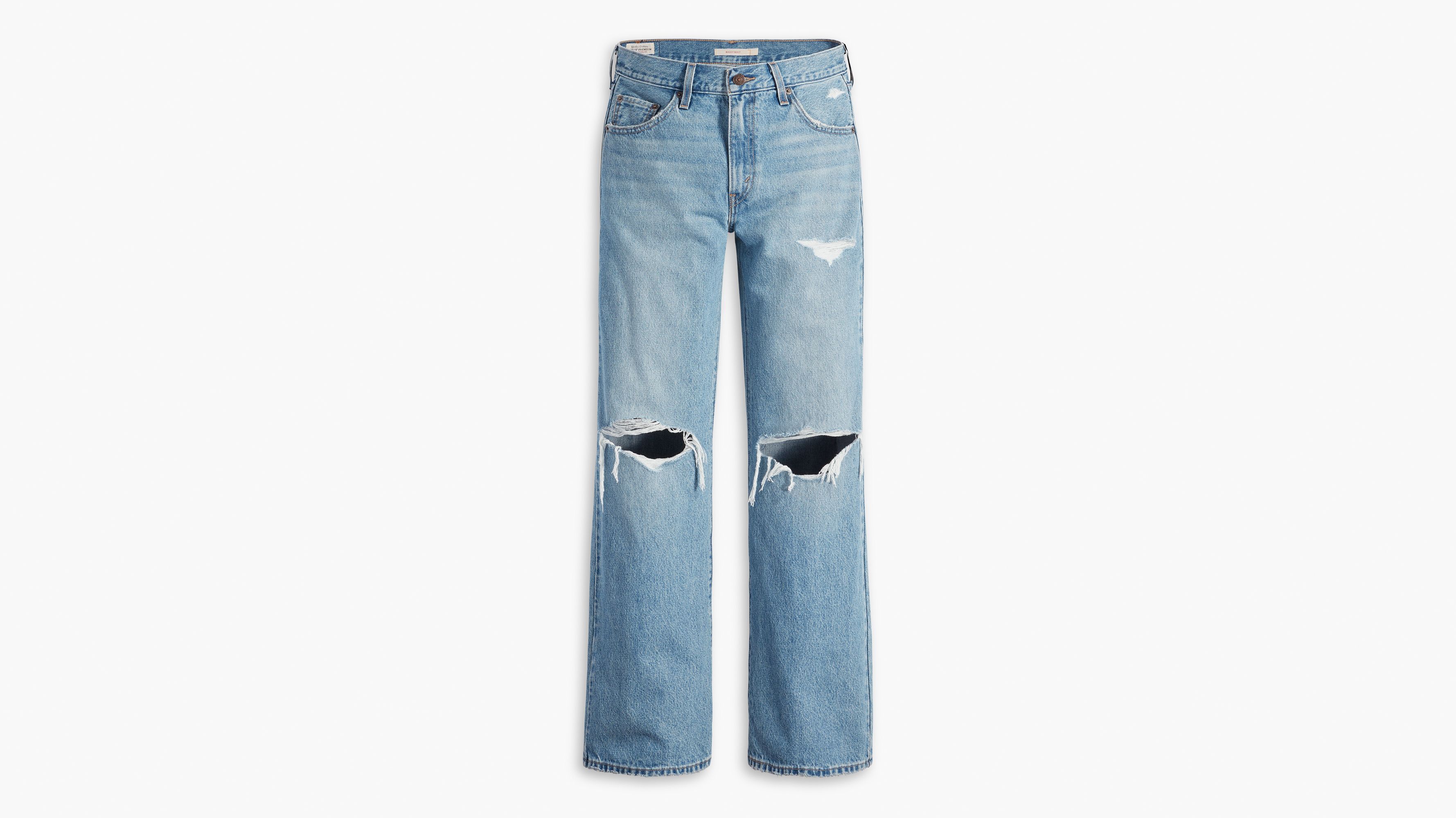 【I AM MARI】Raise Bootcut Denim Slacks Pants I AM MARI (アイアムマリ) - レイズブーツカットデニム