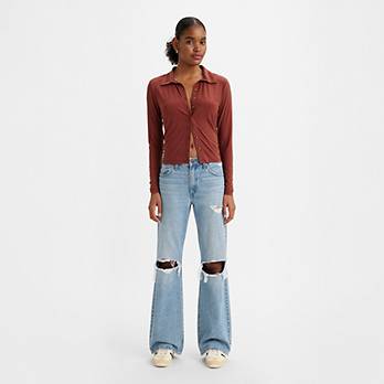 Baggy Bootcut Jeans 5